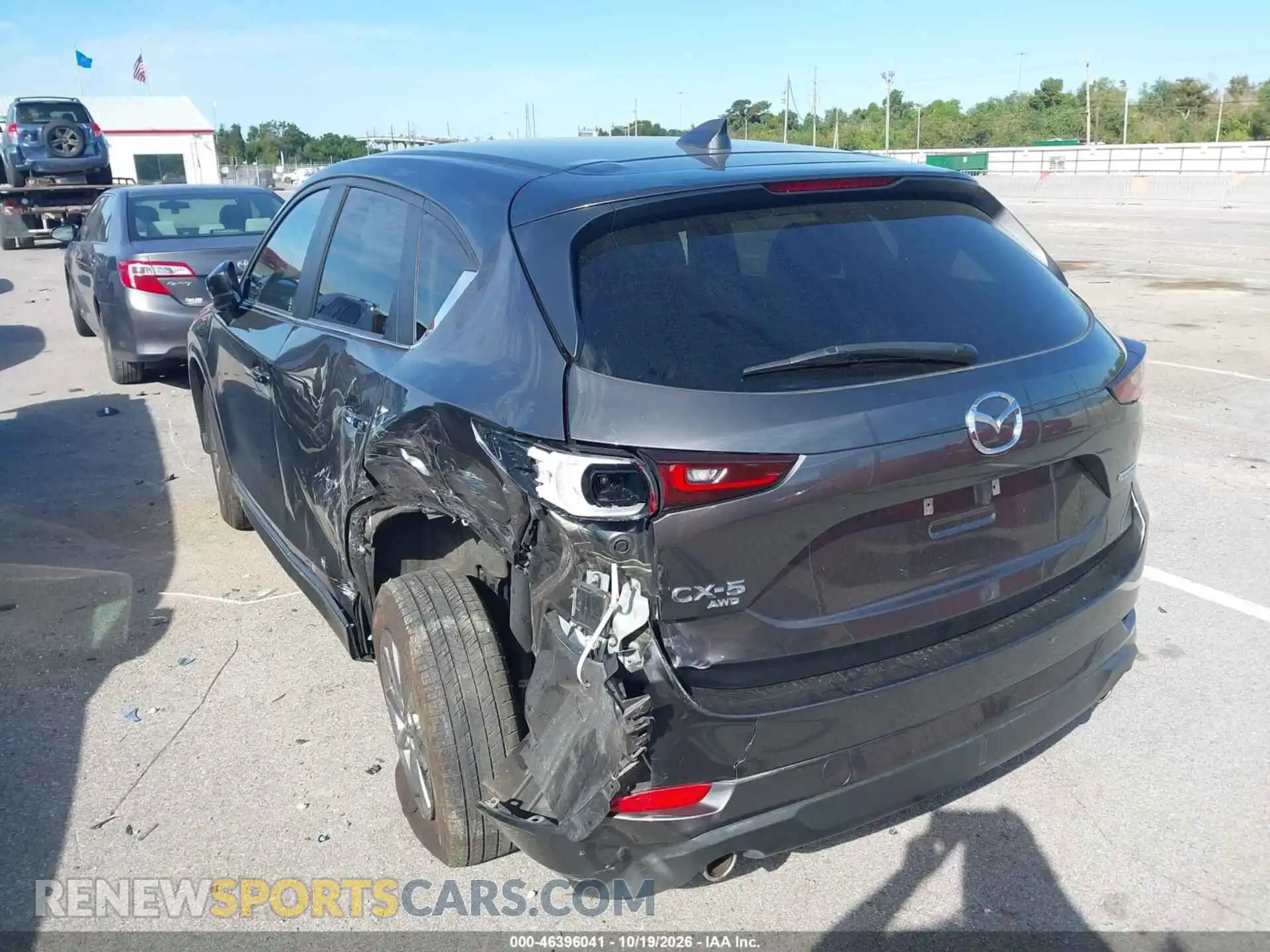 3 Photograph of a damaged car JM3KFBBL1S0674453 MAZDA CX-5 2025