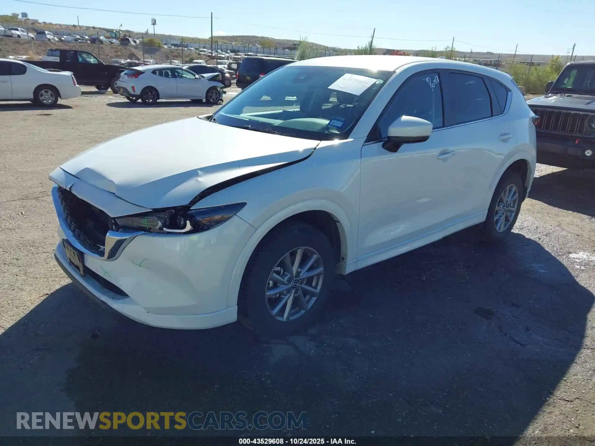 2 Photograph of a damaged car JM3KFBBL1S0701456 MAZDA CX-5 2025