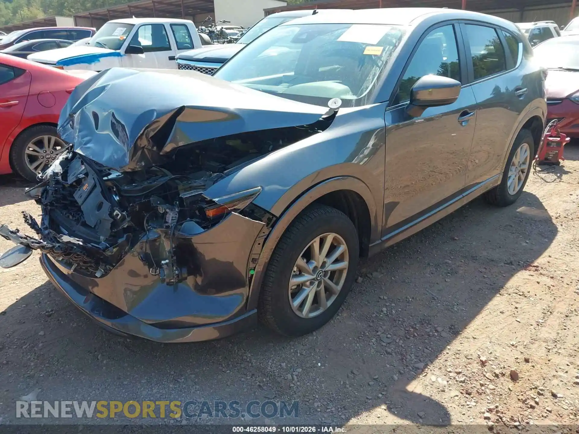 2 fotografías del automóvil dañado JM3KFBBL2S0545766 MAZDA CX-5 2025