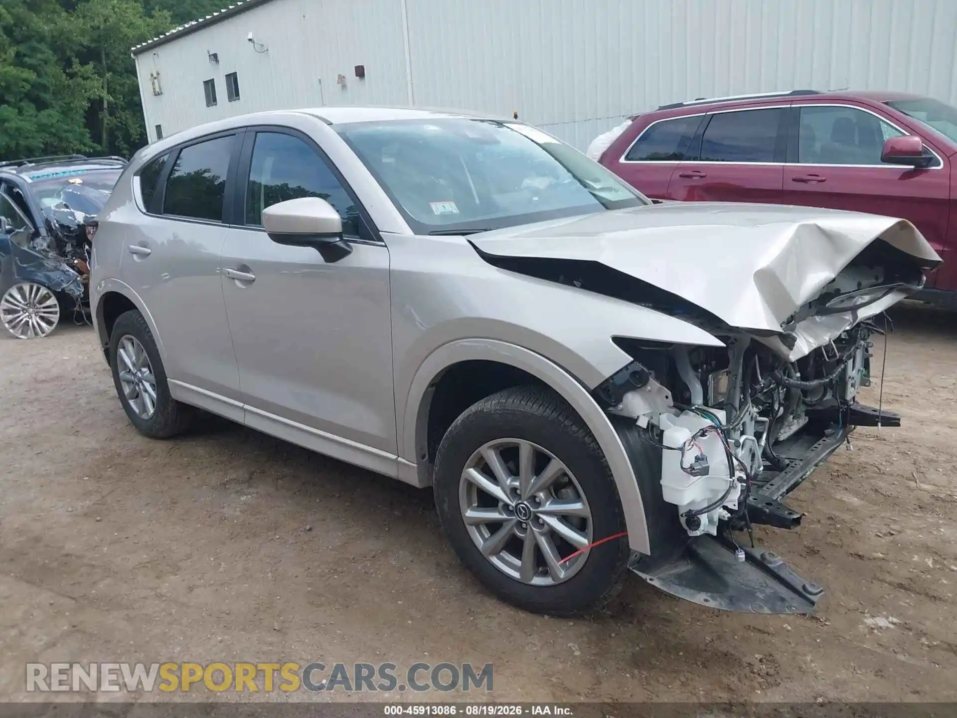 1 Photograph of a damaged car JM3KFBBL2S0550949 MAZDA CX-5 2025