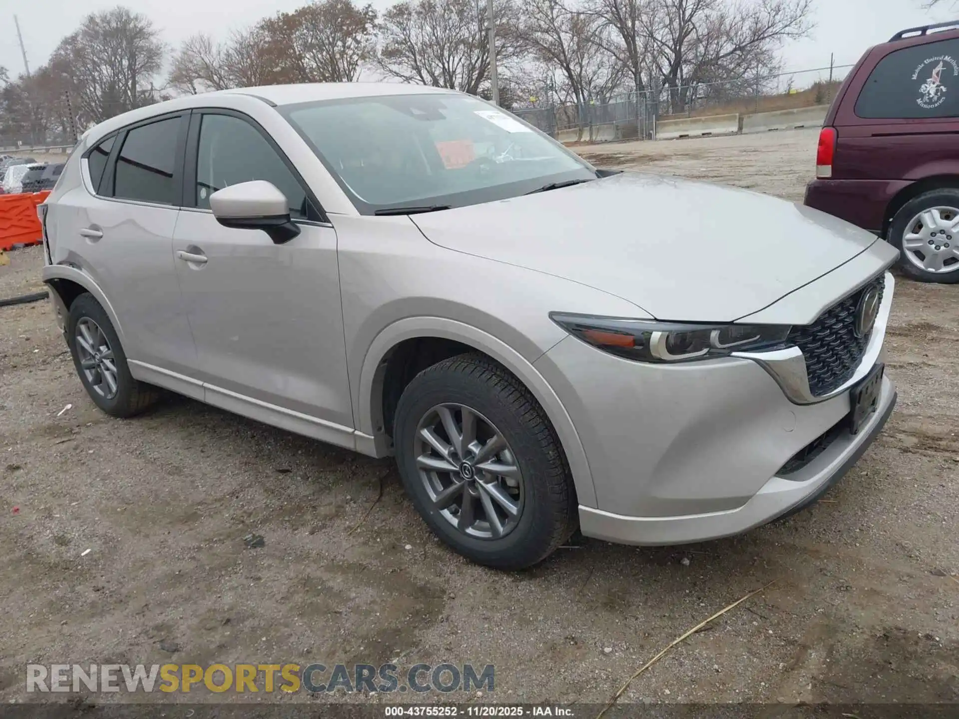 1 Photograph of a damaged car JM3KFBBL2S0639744 MAZDA CX-5 2025