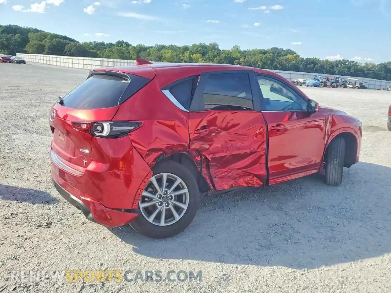 3 fotografías del automóvil dañado JM3KFBBL2S0669360 MAZDA CX-5 2025