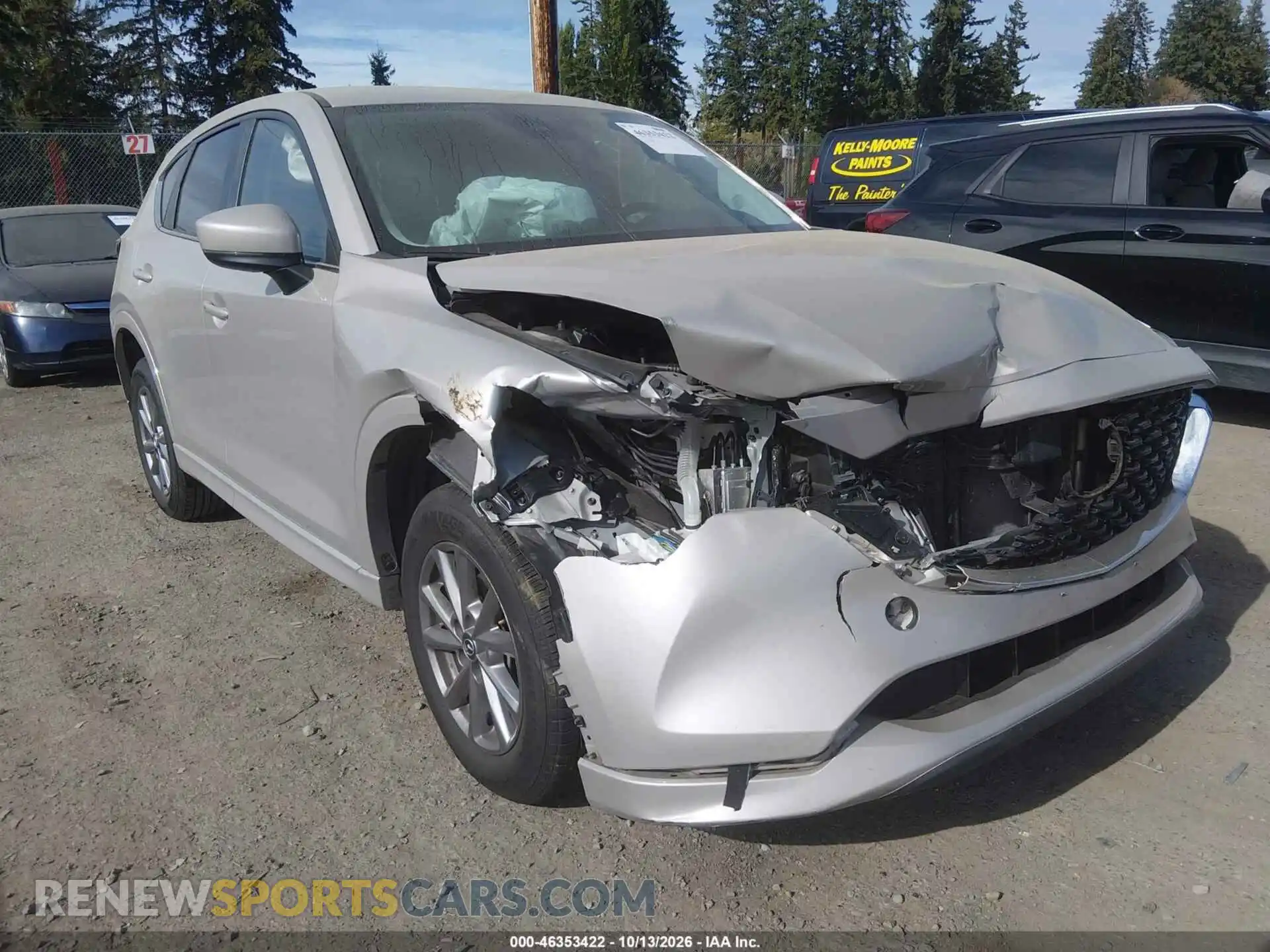 1 Photograph of a damaged car JM3KFBBL2S0693576 MAZDA CX-5 2025