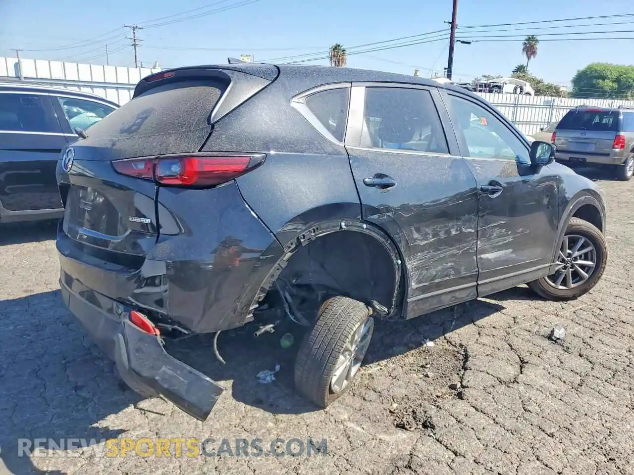 3 Photograph of a damaged car JM3KFBBL3S0676852 MAZDA CX-5 2025
