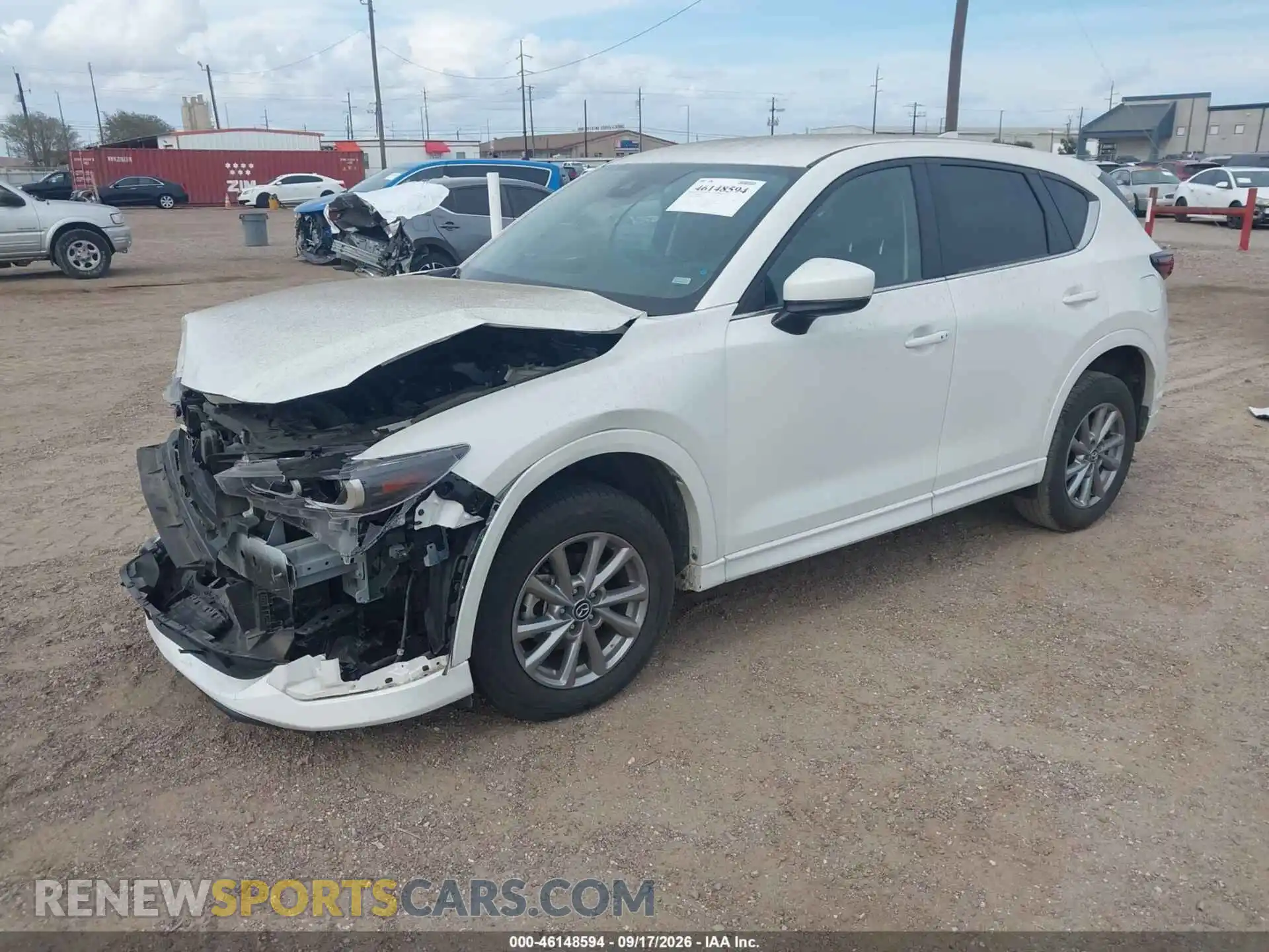 2 Фотография поврежденного автомобиля JM3KFBBL3S0693859 MAZDA CX-5 2025