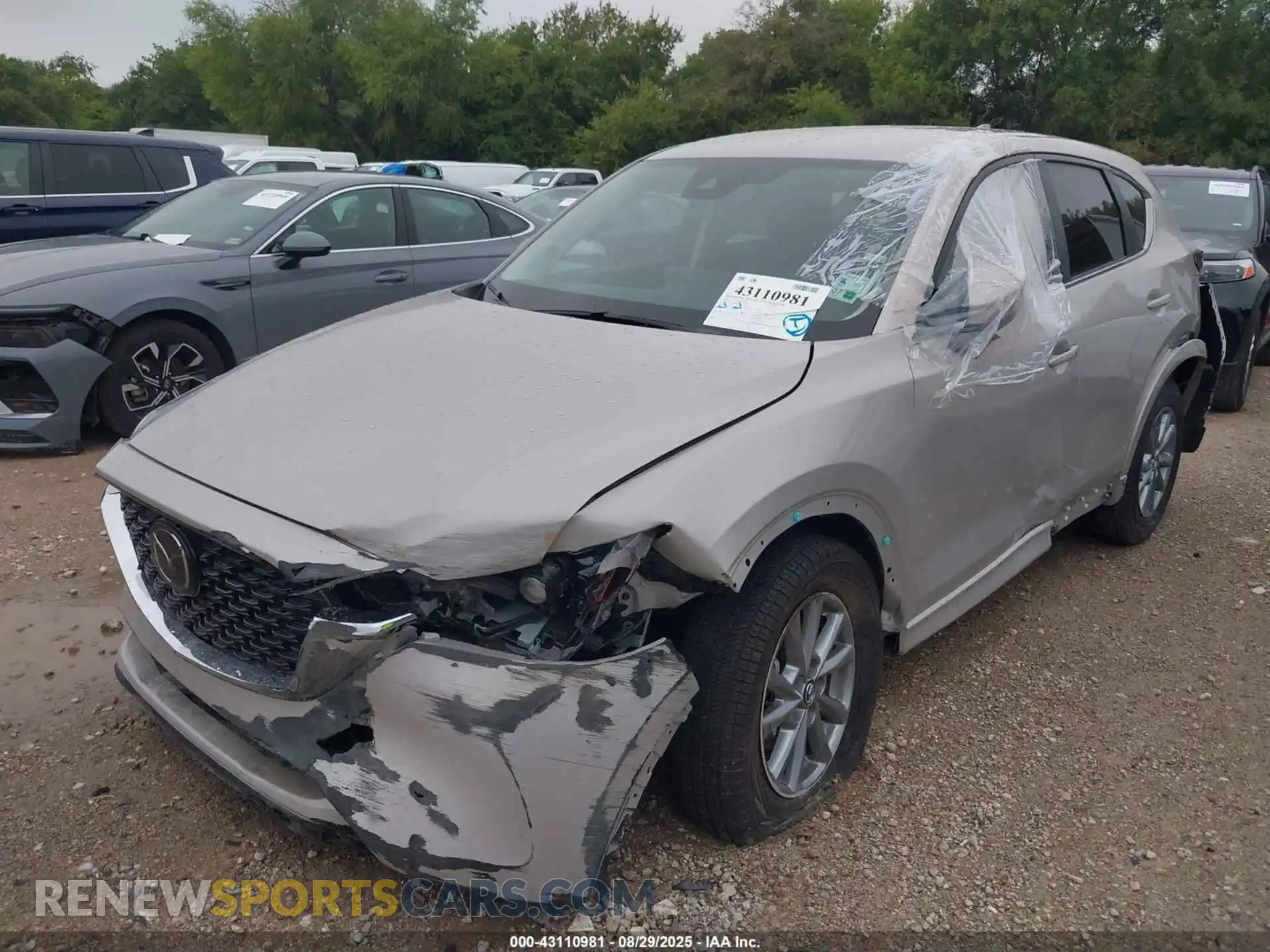 2 Photograph of a damaged car JM3KFBBL3S0696003 MAZDA CX-5 2025