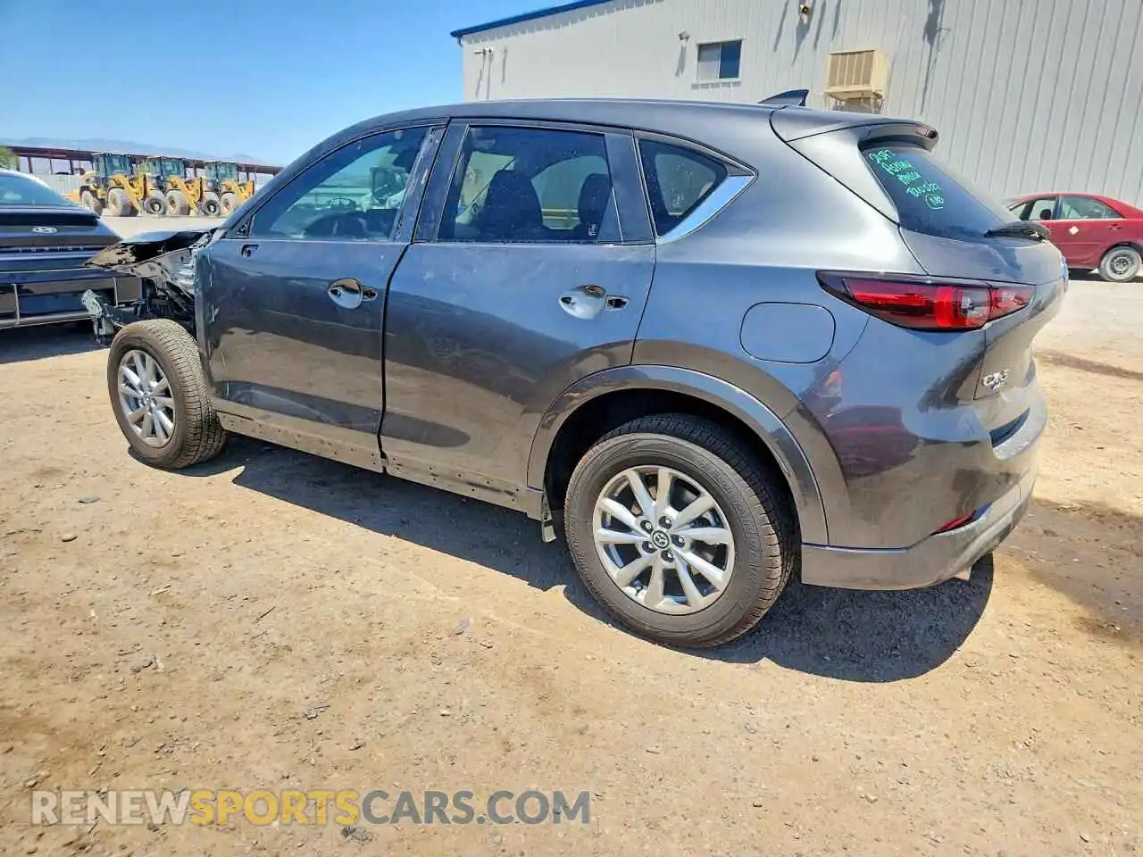 2 fotografías del automóvil dañado JM3KFBBL3S0787529 MAZDA CX-5 2025