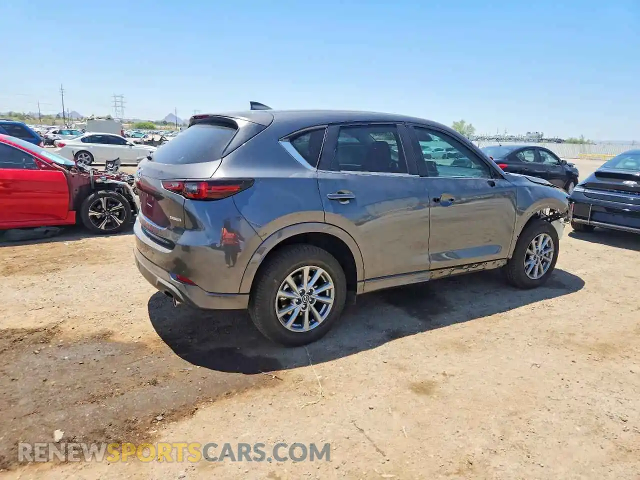 3 fotografías del automóvil dañado JM3KFBBL3S0787529 MAZDA CX-5 2025