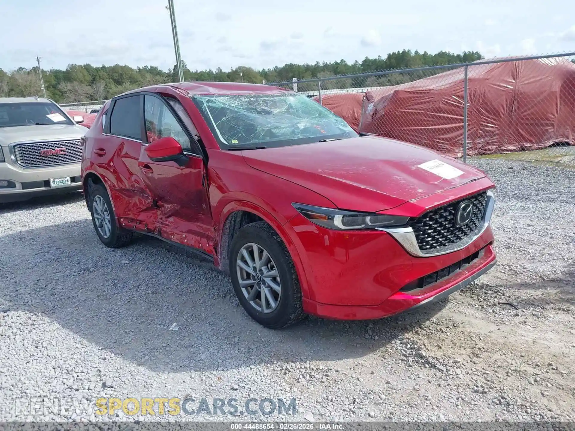 1 Photograph of a damaged car JM3KFBBL4S0639406 MAZDA CX-5 2025
