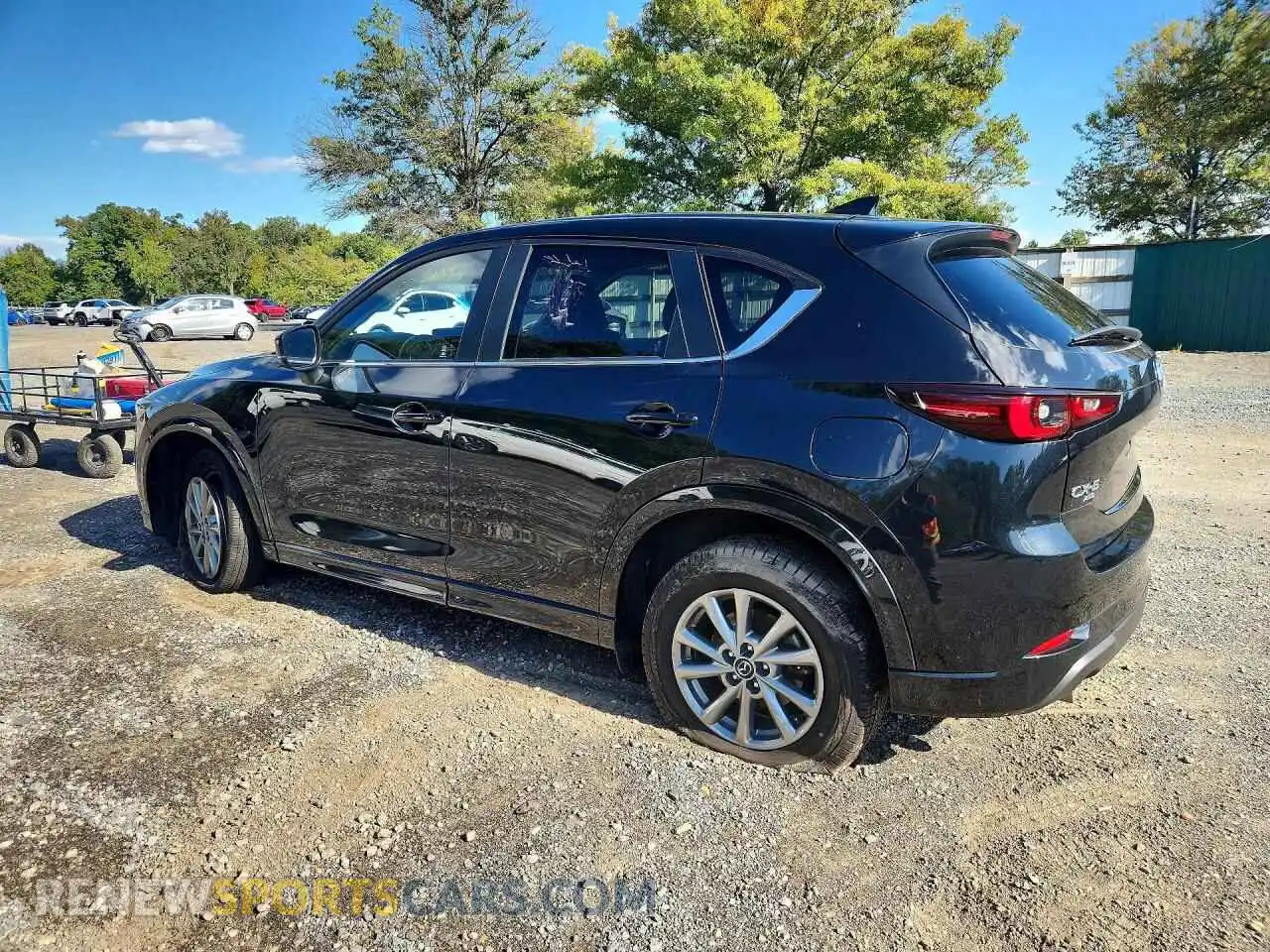 2 fotografías del automóvil dañado JM3KFBBL5S0678537 MAZDA CX-5 2025