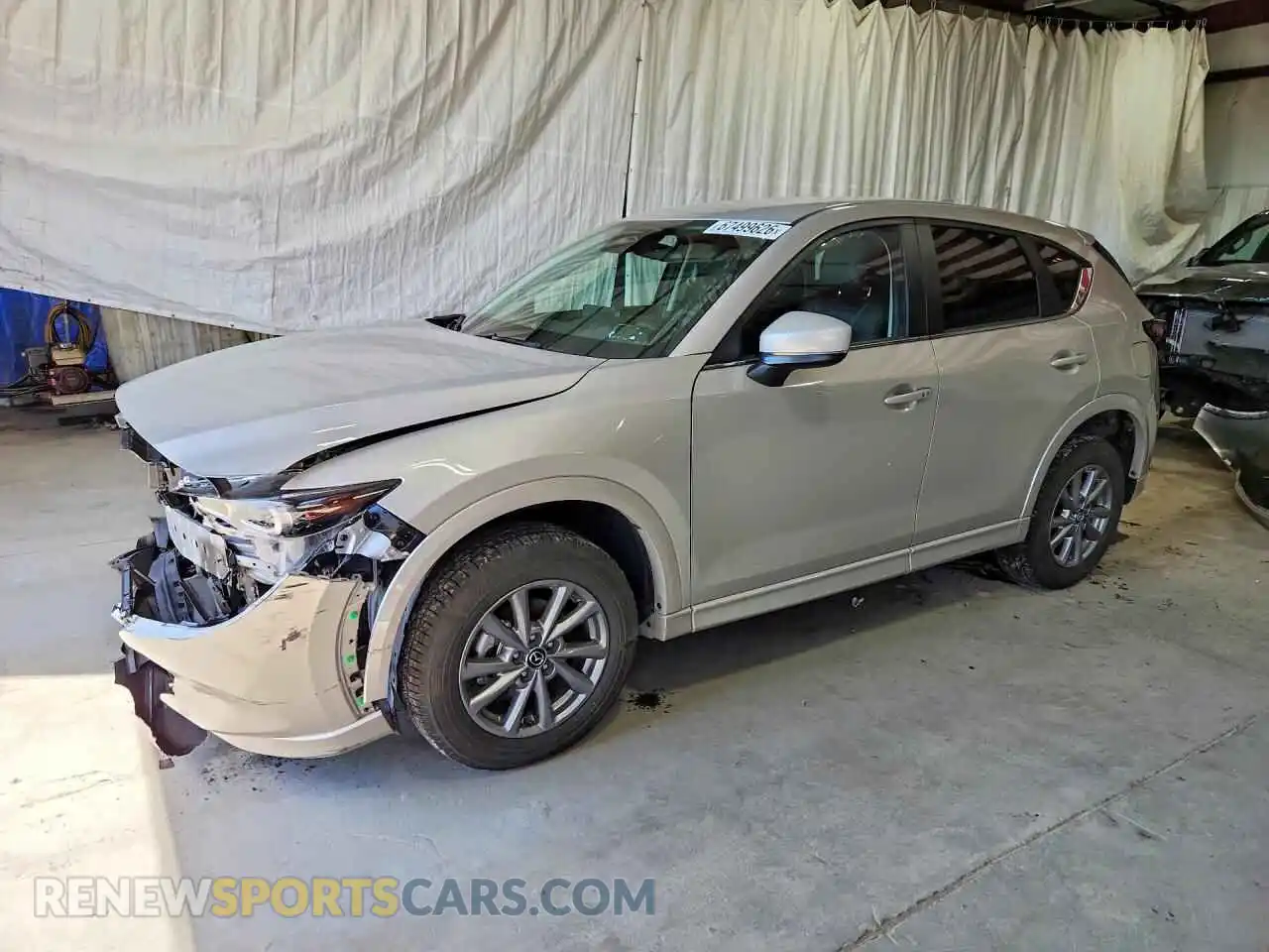 1 Photograph of a damaged car JM3KFBBL8S0540295 MAZDA CX-5 2025