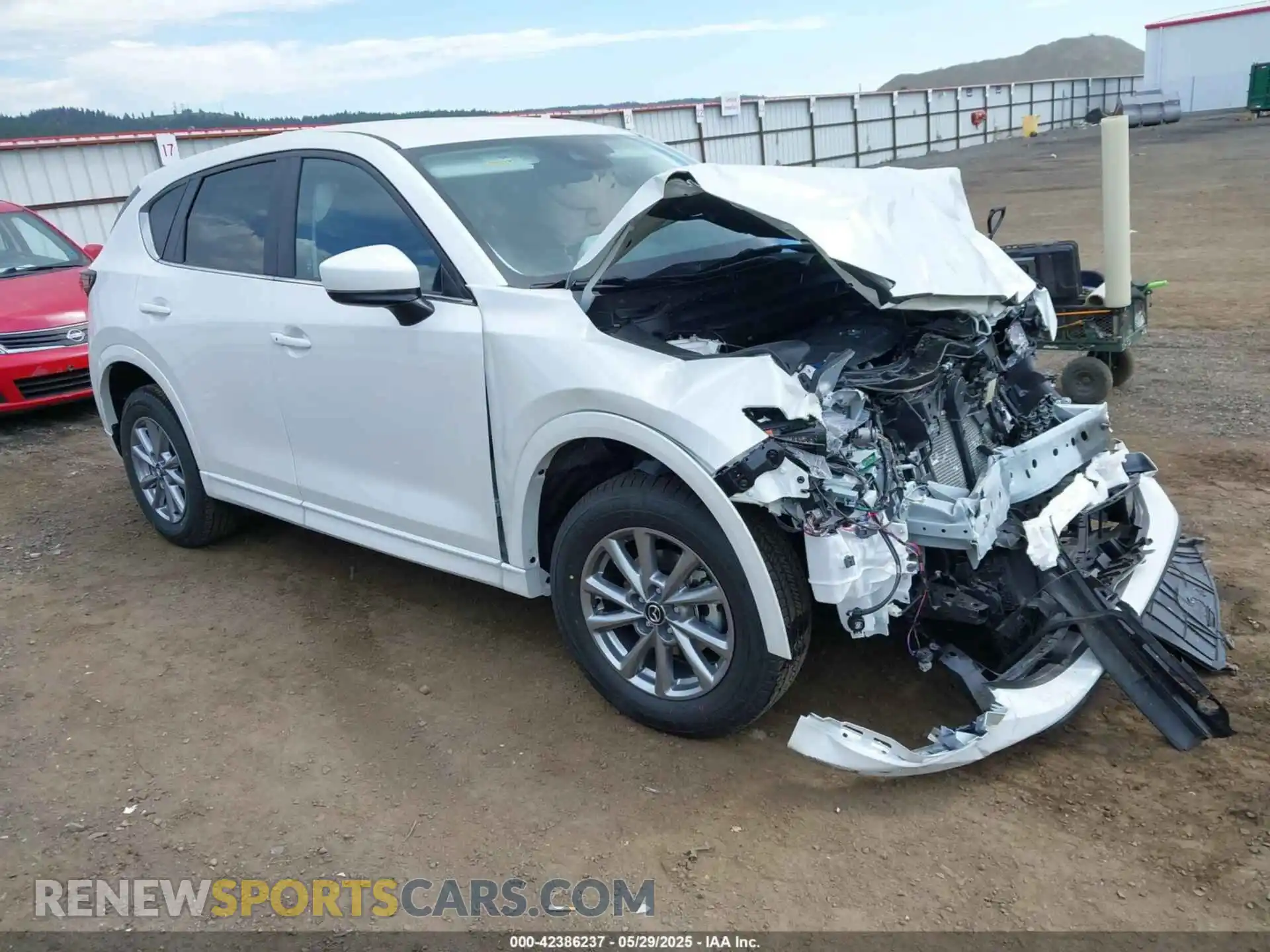 1 Photograph of a damaged car JM3KFBBL8S0676751 MAZDA CX-5 2025