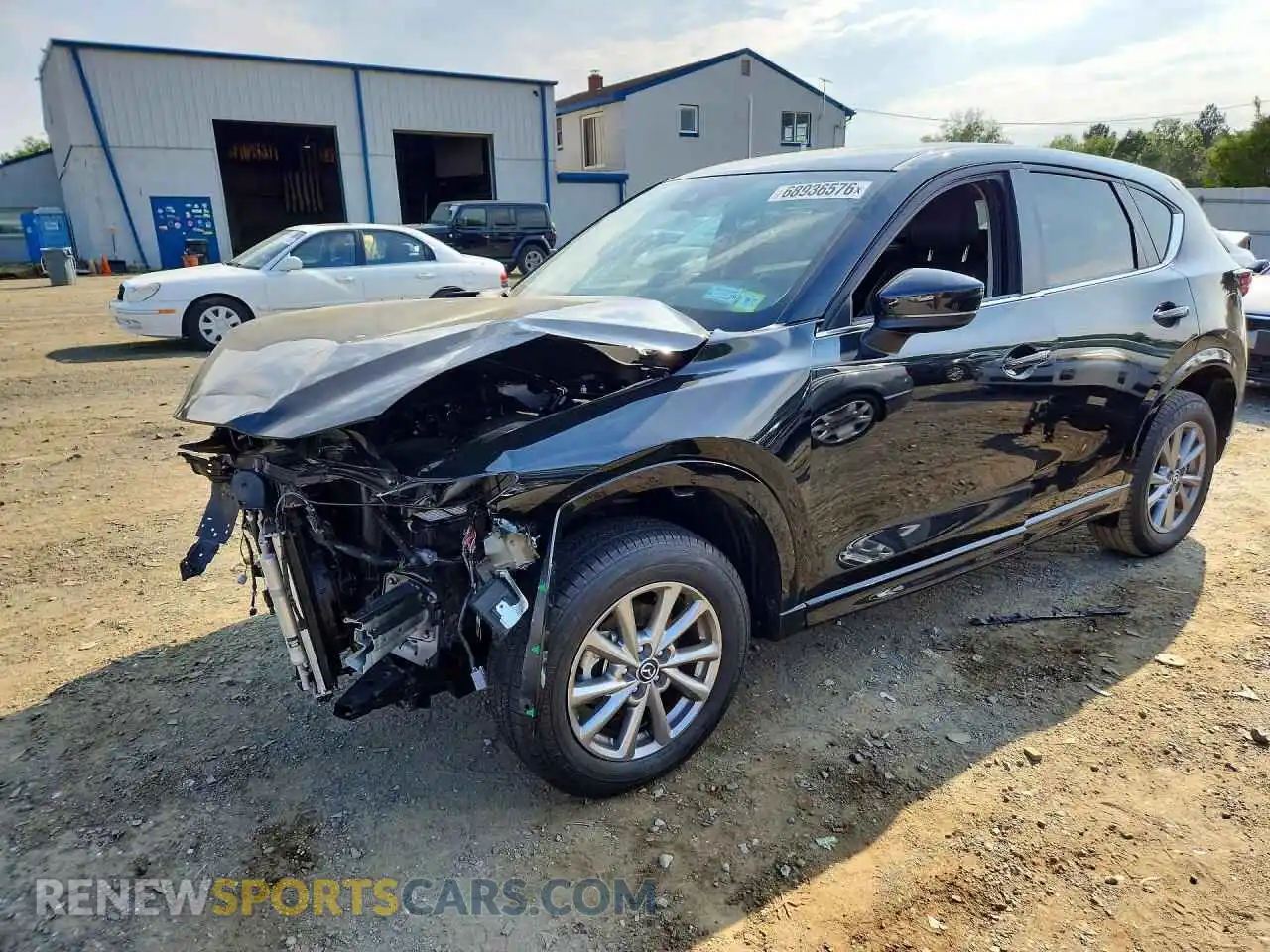 1 Photograph of a damaged car JM3KFBBL8S0677852 MAZDA CX-5 2025