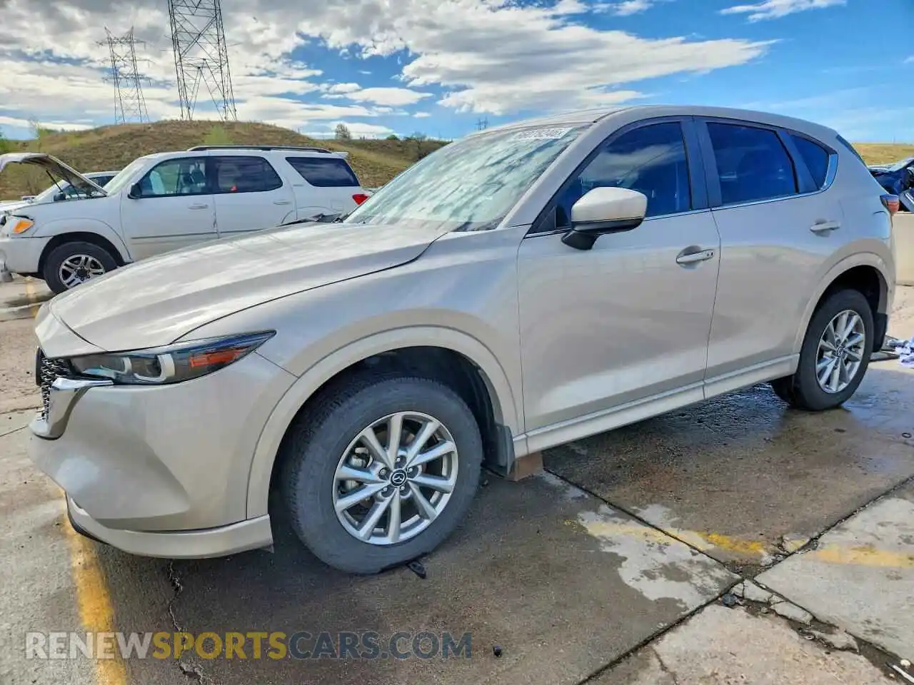 1 Photograph of a damaged car JM3KFBBL9S0555890 MAZDA CX-5 2025