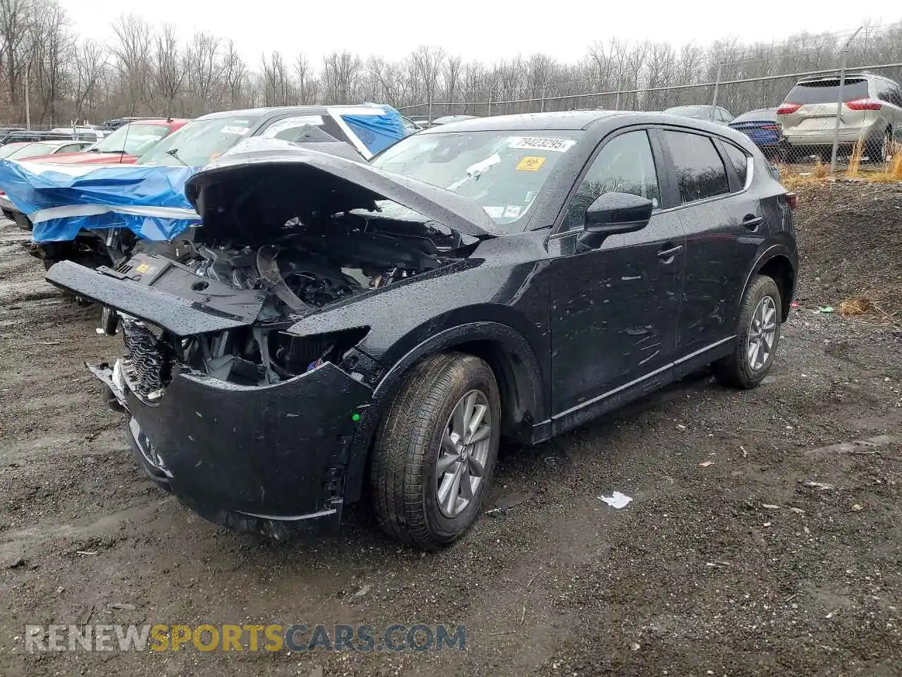 1 Photograph of a damaged car JM3KFBBL9S0676001 MAZDA CX-5 2025