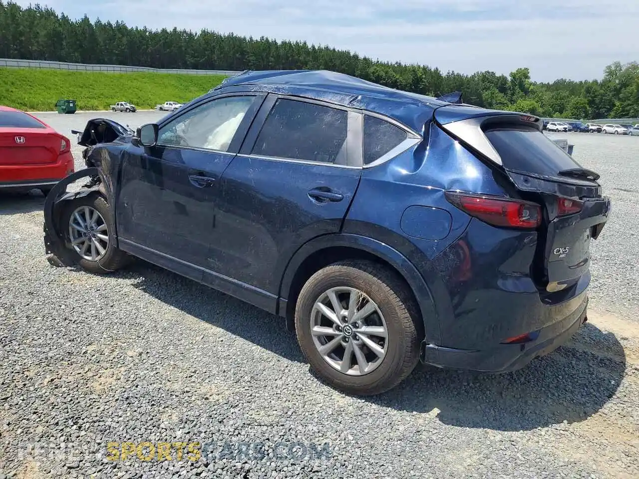 2 fotografías del automóvil dañado JM3KFBBLXS0572181 MAZDA CX-5 2025