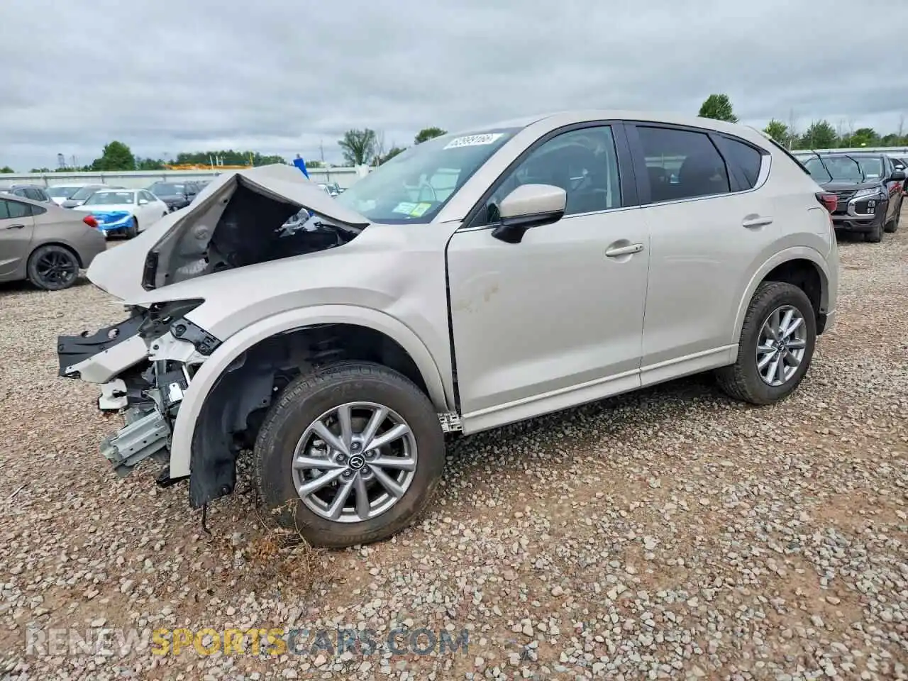 1 Фотография поврежденного автомобиля JM3KFBBLXS0587652 MAZDA CX-5 2025
