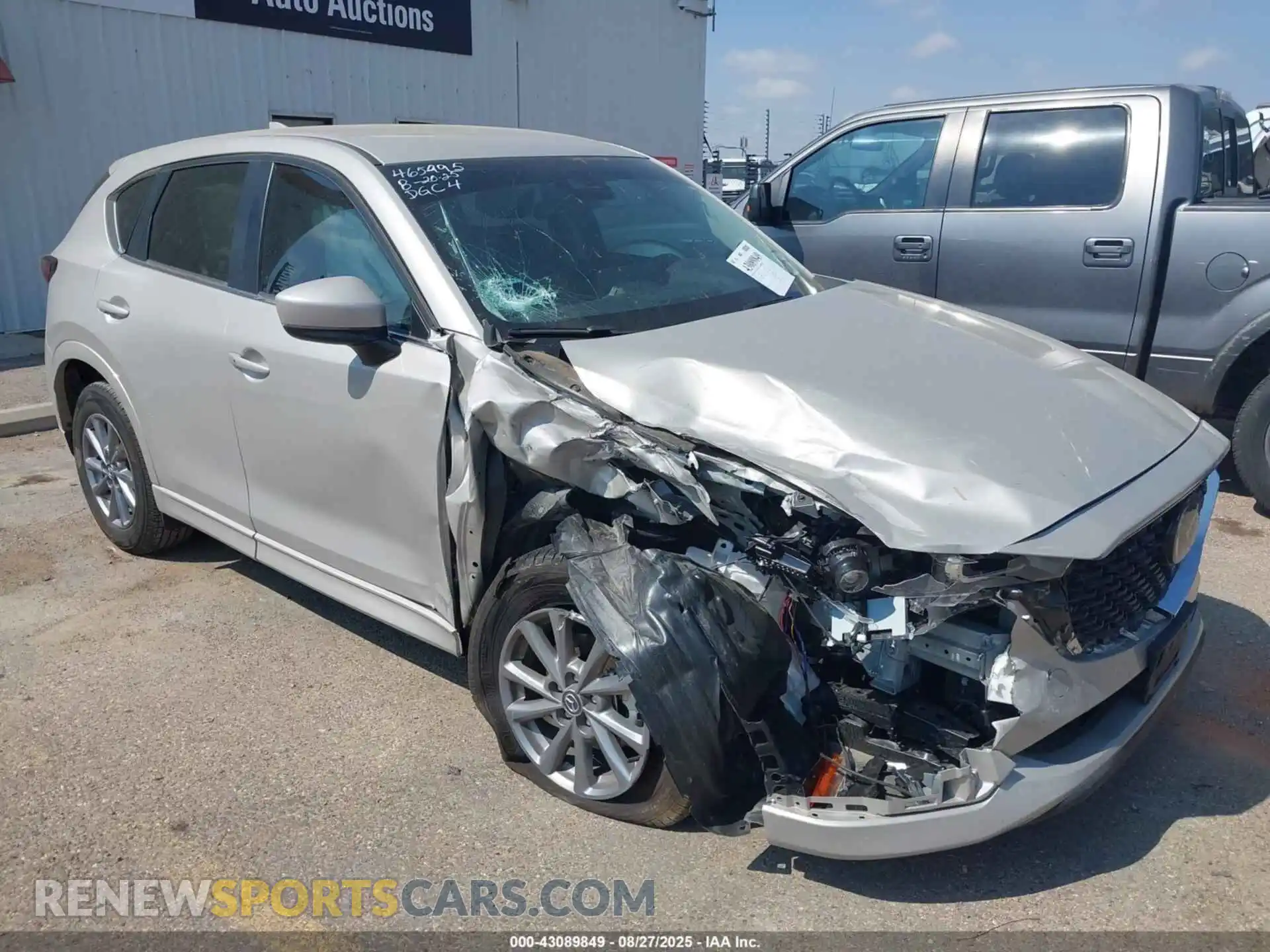 1 Photograph of a damaged car JM3KFBBLXS0593564 MAZDA CX-5 2025