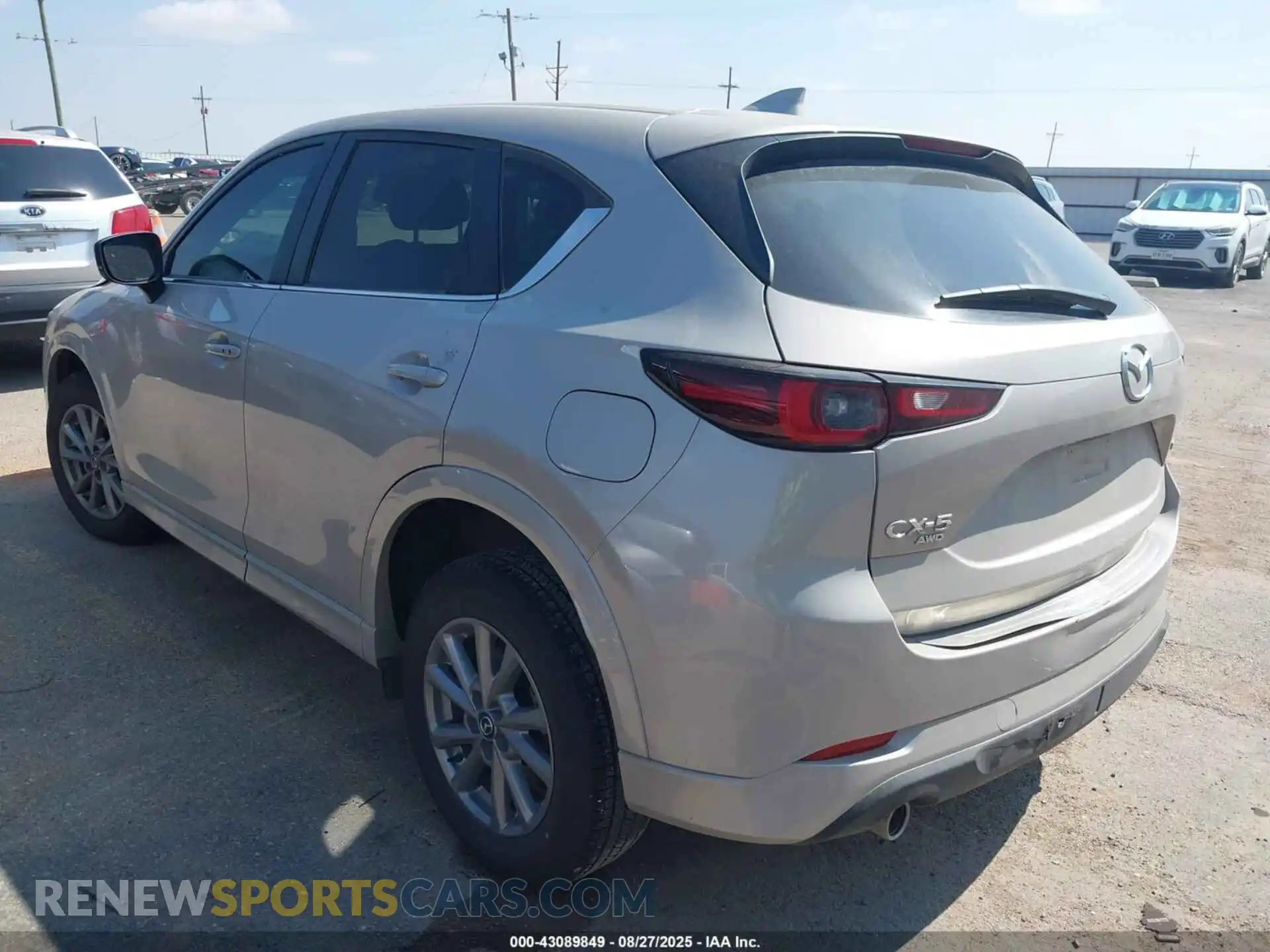 3 Photograph of a damaged car JM3KFBBLXS0593564 MAZDA CX-5 2025