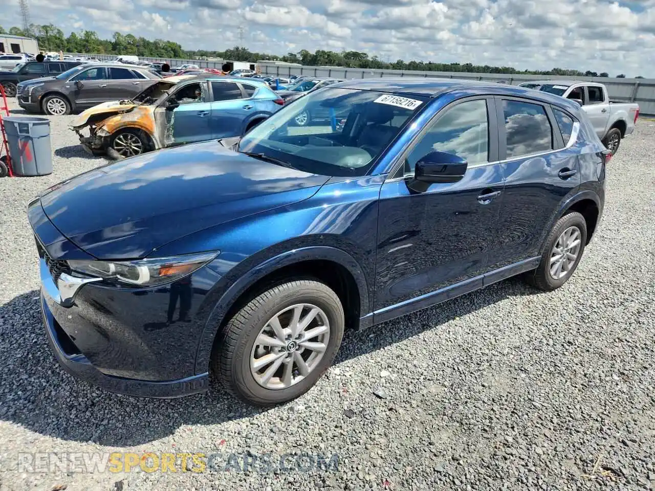 1 fotografías del automóvil dañado JM3KFBBLXS0659076 MAZDA CX-5 2025