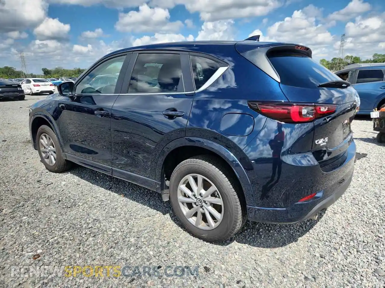 2 fotografías del automóvil dañado JM3KFBBLXS0659076 MAZDA CX-5 2025