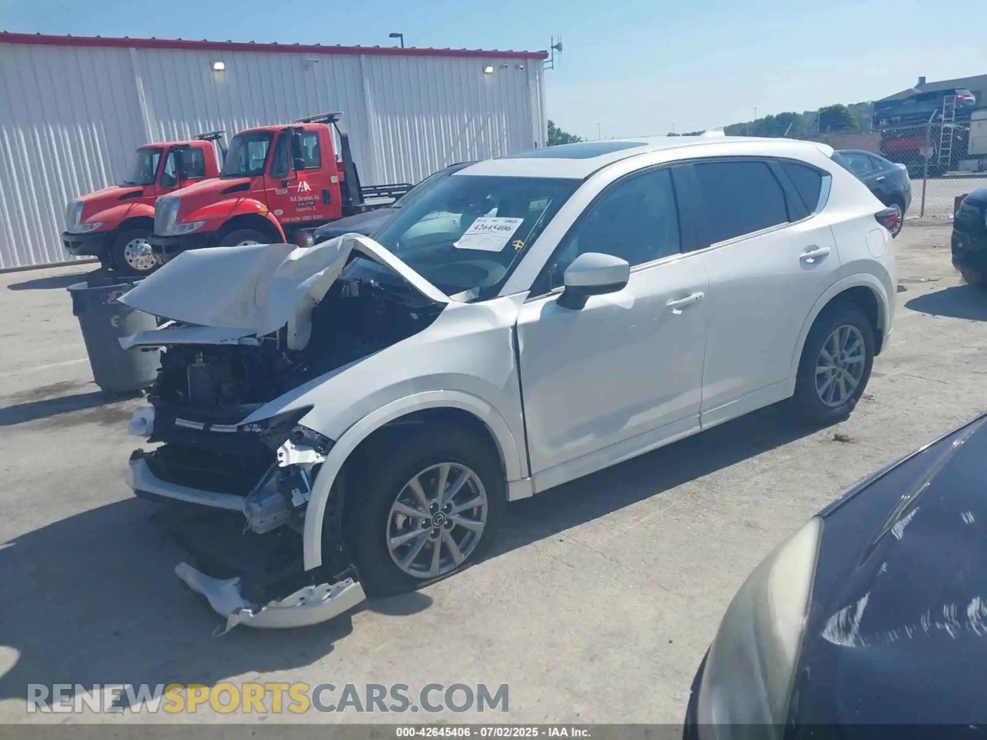 2 Photograph of a damaged car JM3KFBCL0S0666648 MAZDA CX-5 2025