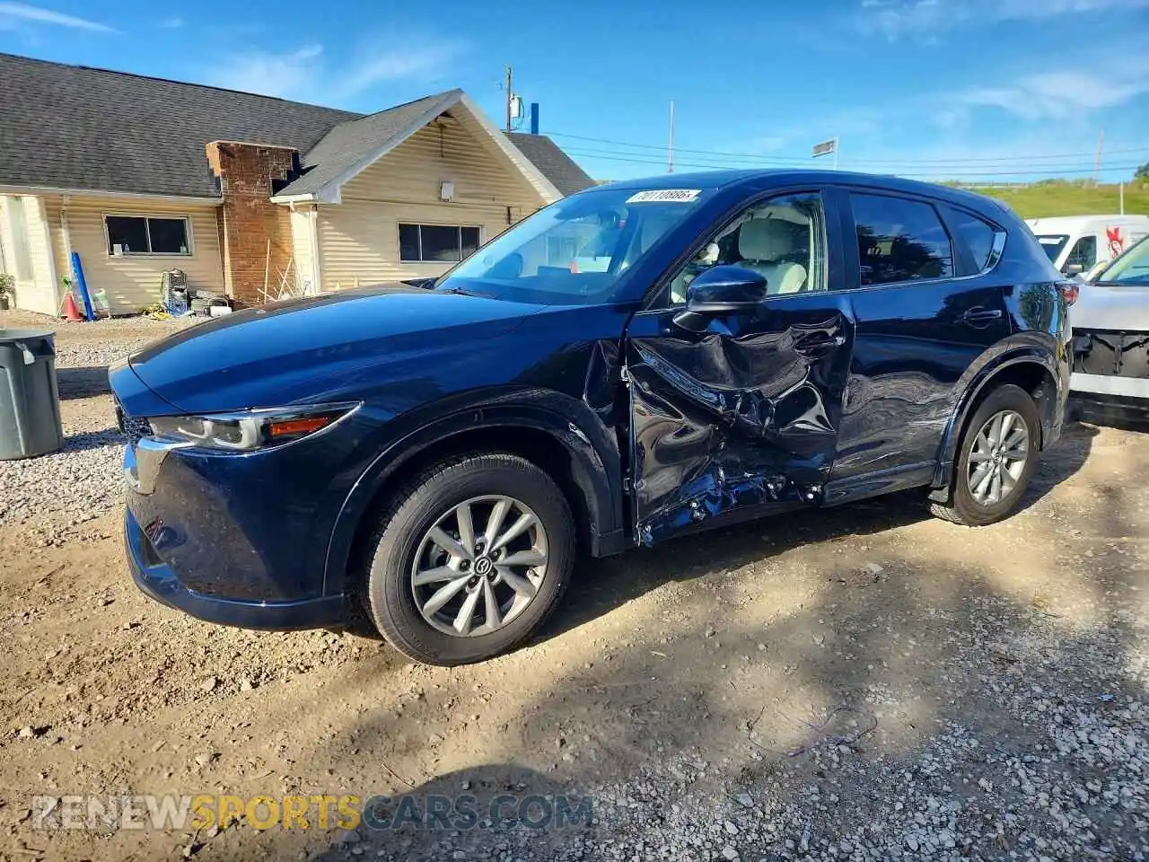 1 Photograph of a damaged car JM3KFBCL0S0672224 MAZDA CX-5 2025