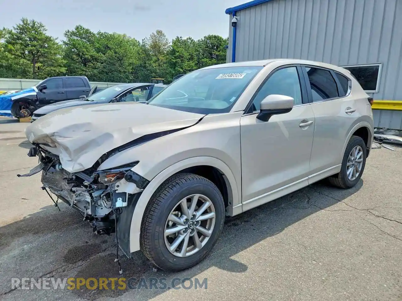 1 Photograph of a damaged car JM3KFBCL0S0678637 MAZDA CX-5 2025