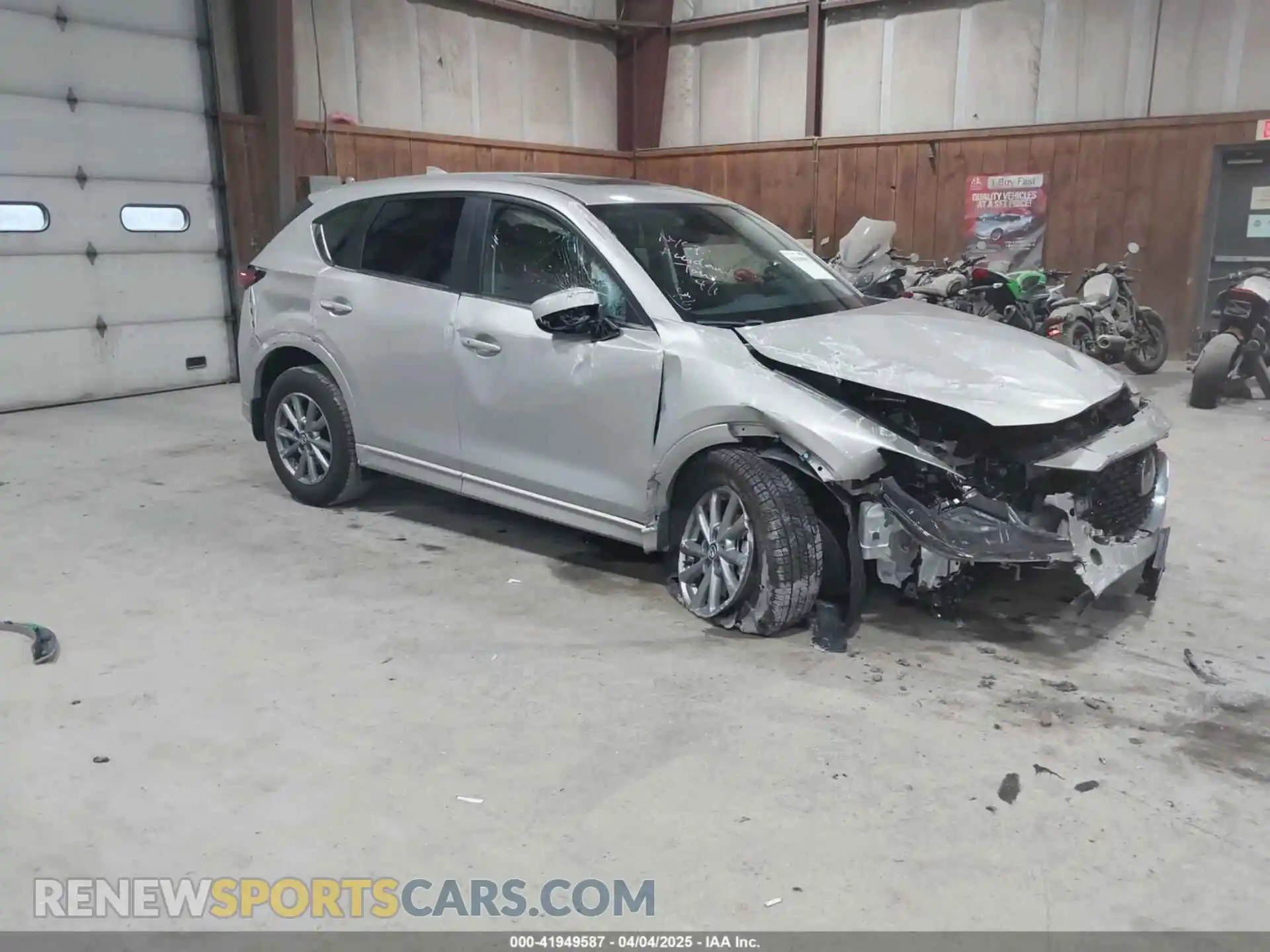 1 Photograph of a damaged car JM3KFBCL1S0591734 MAZDA CX-5 2025