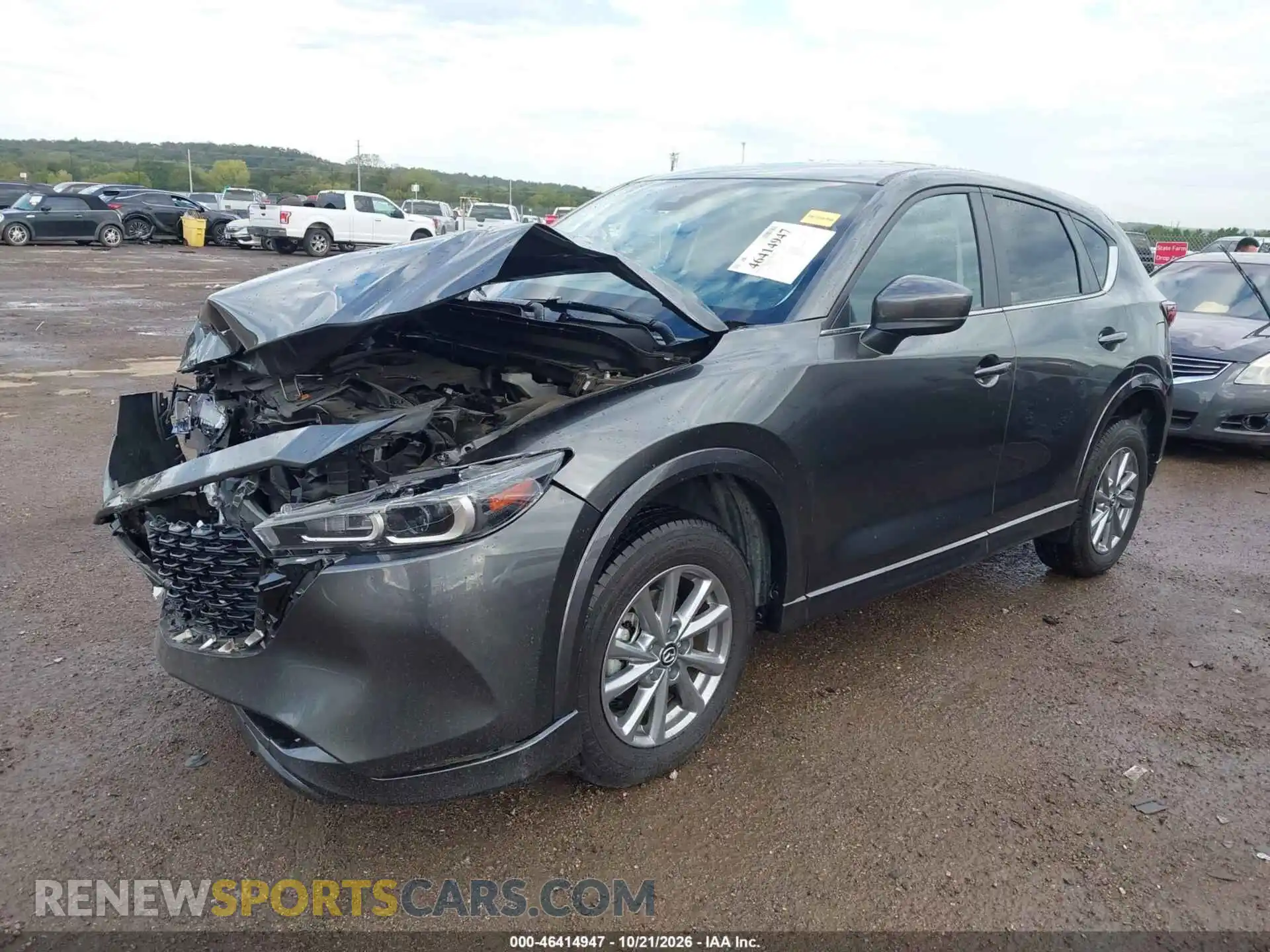 2 fotografías del automóvil dañado JM3KFBCL3S0615614 MAZDA CX-5 2025