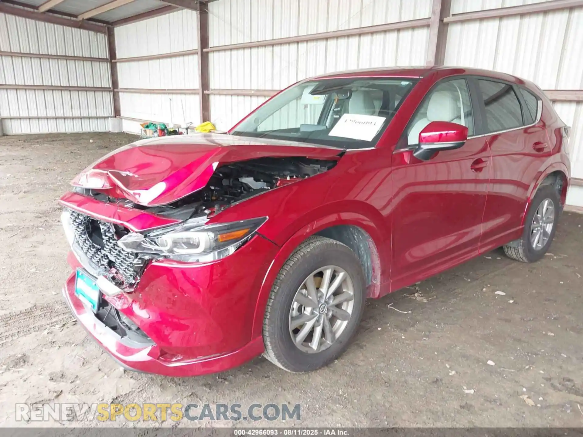 2 Photograph of a damaged car JM3KFBCL3S0620327 MAZDA CX-5 2025