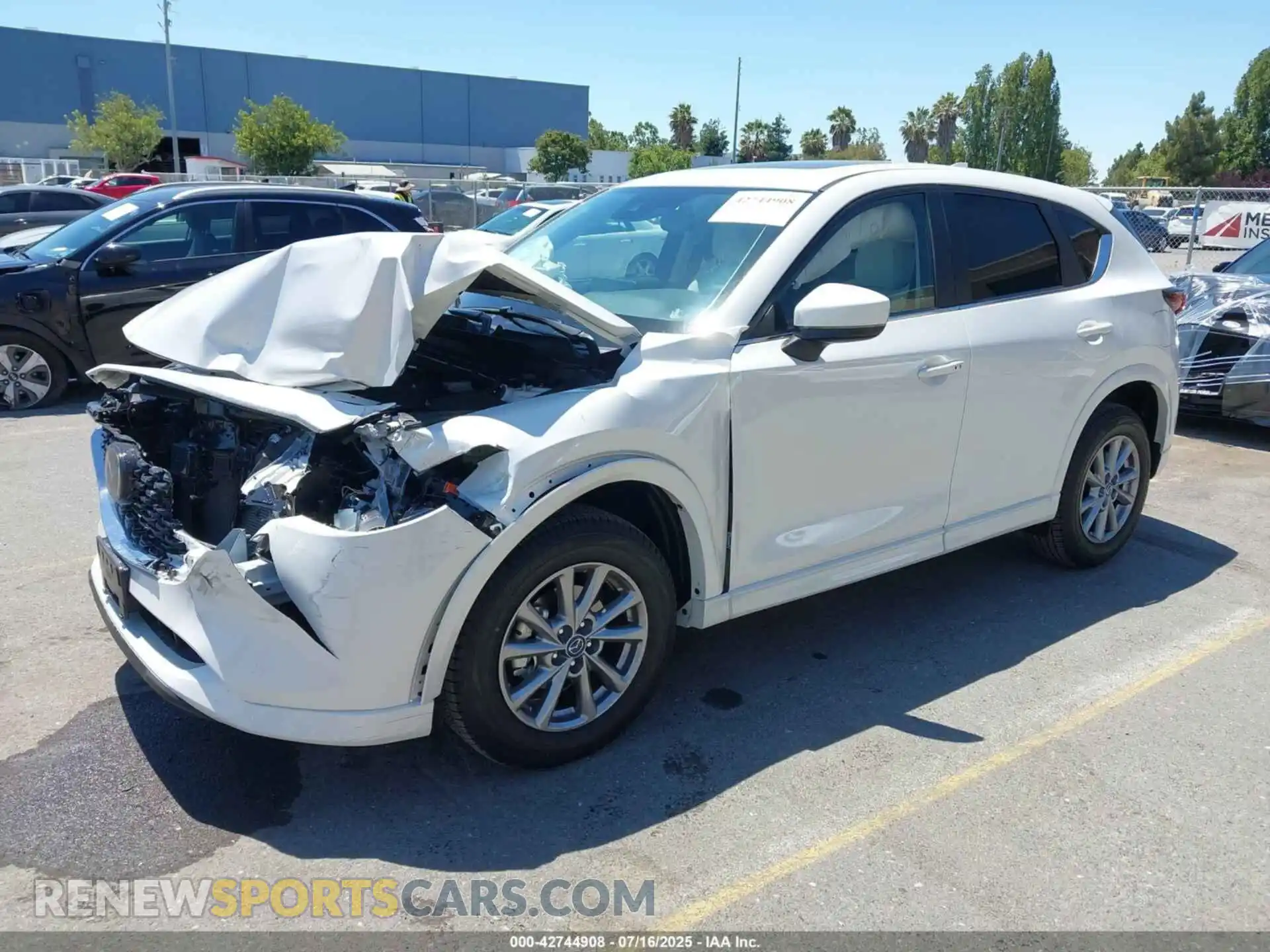2 Photograph of a damaged car JM3KFBCL3S0667079 MAZDA CX-5 2025