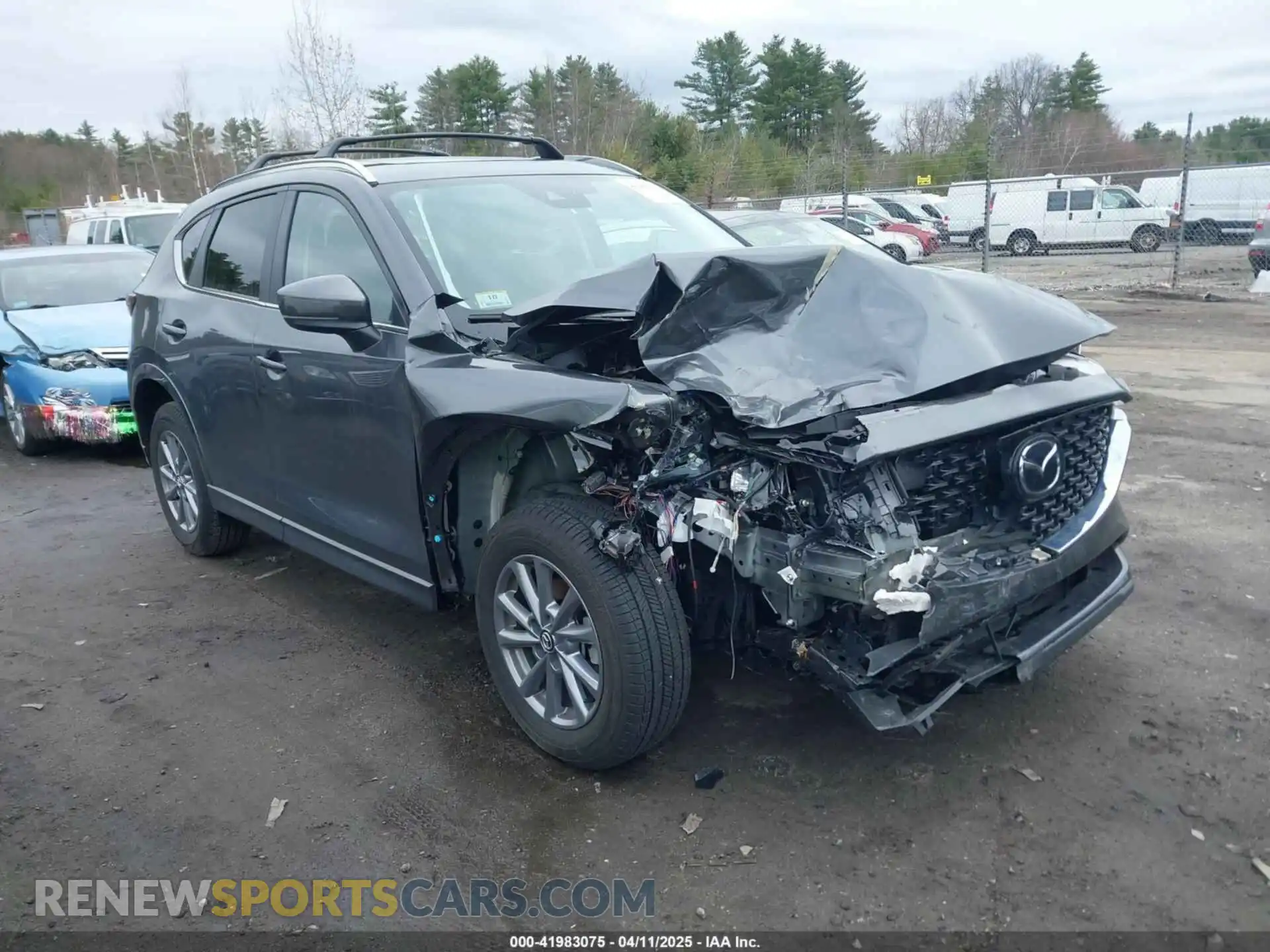 1 Photograph of a damaged car JM3KFBCL5S0548756 MAZDA CX-5 2025