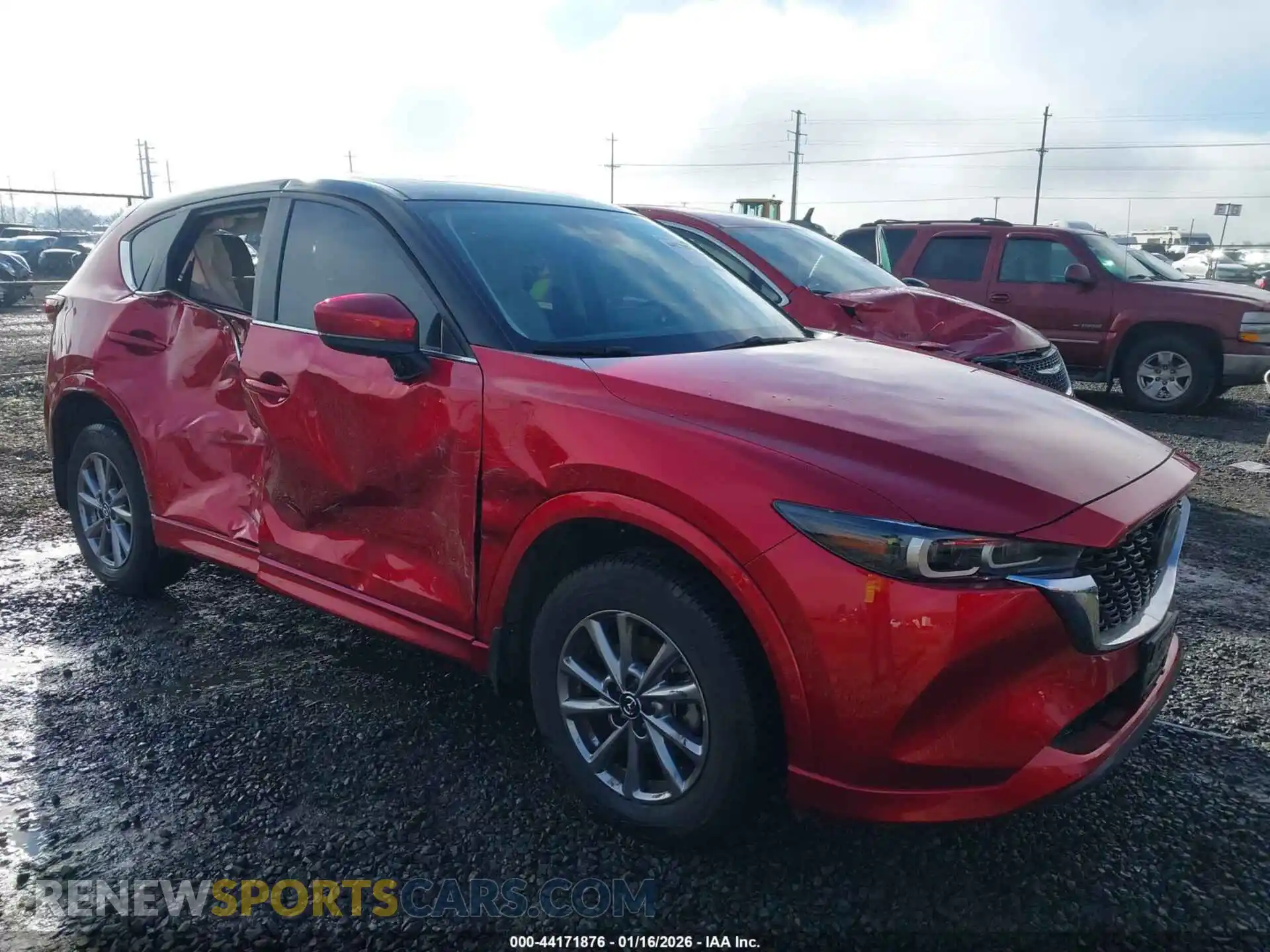 1 Photograph of a damaged car JM3KFBCL5S0621186 MAZDA CX-5 2025