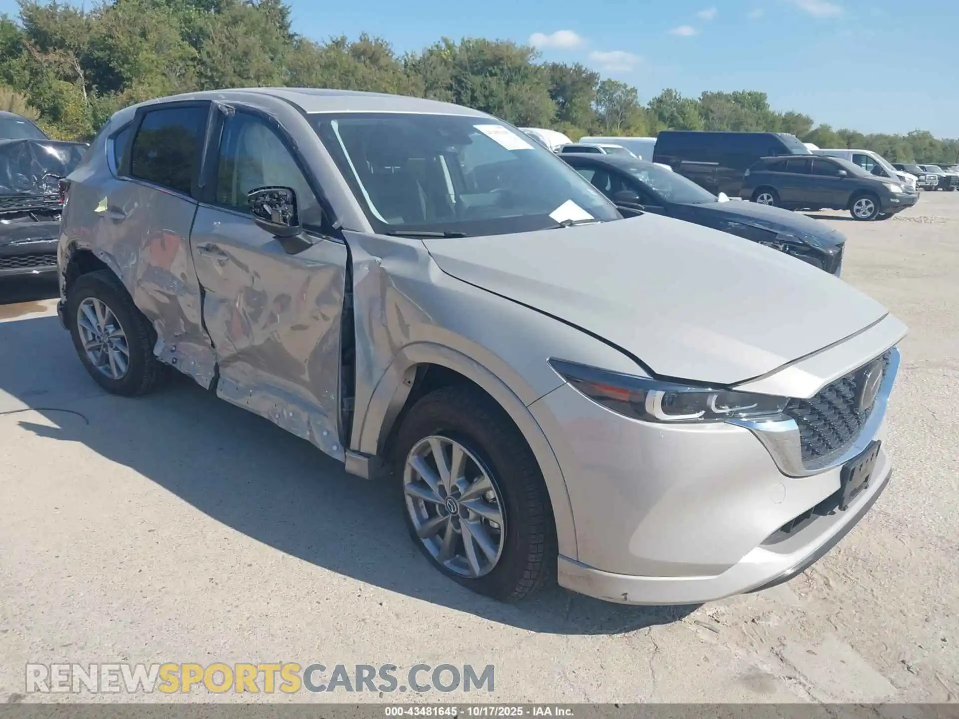 1 Photograph of a damaged car JM3KFBCL6S0694681 MAZDA CX-5 2025
