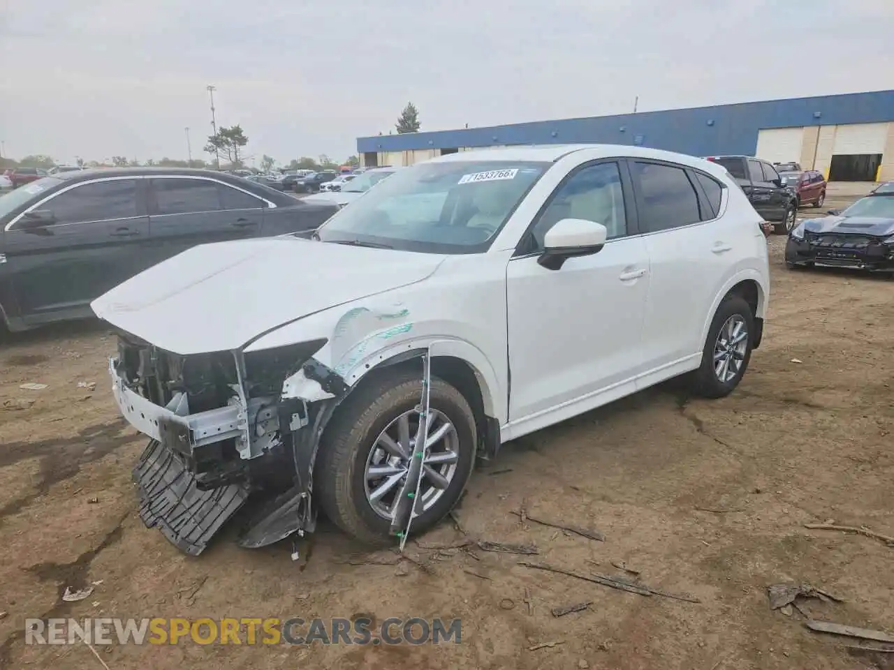 1 Фотография поврежденного автомобиля JM3KFBCL7S0541985 MAZDA CX-5 2025