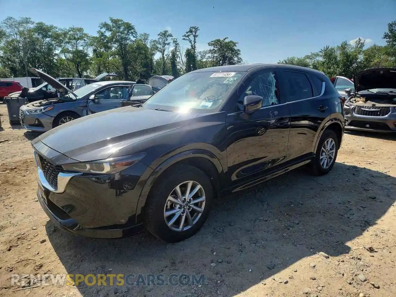 1 Photograph of a damaged car JM3KFBCL7S0643884 MAZDA CX-5 2025