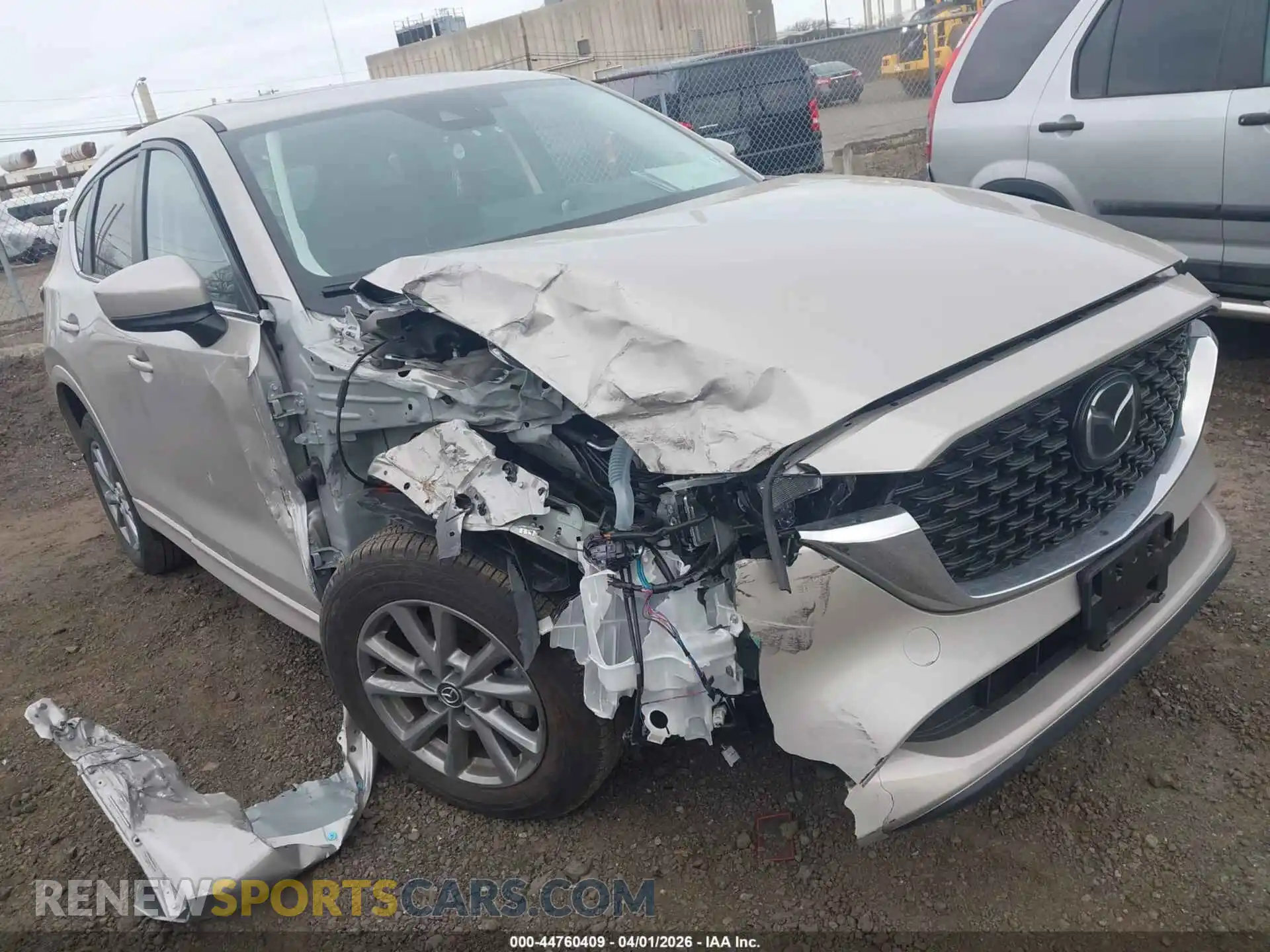1 Photograph of a damaged car JM3KFBCL7S0675783 MAZDA CX-5 2025