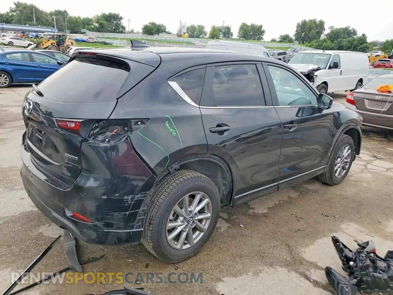 3 Фотография поврежденного автомобиля JM3KFBCL7S0684323 MAZDA CX-5 2025