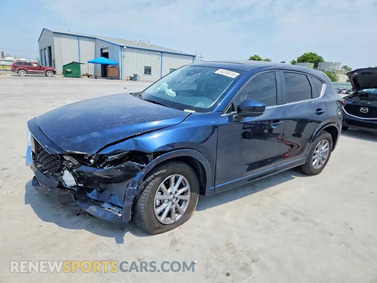 1 Photograph of a damaged car JM3KFBCL8S0549366 MAZDA CX-5 2025