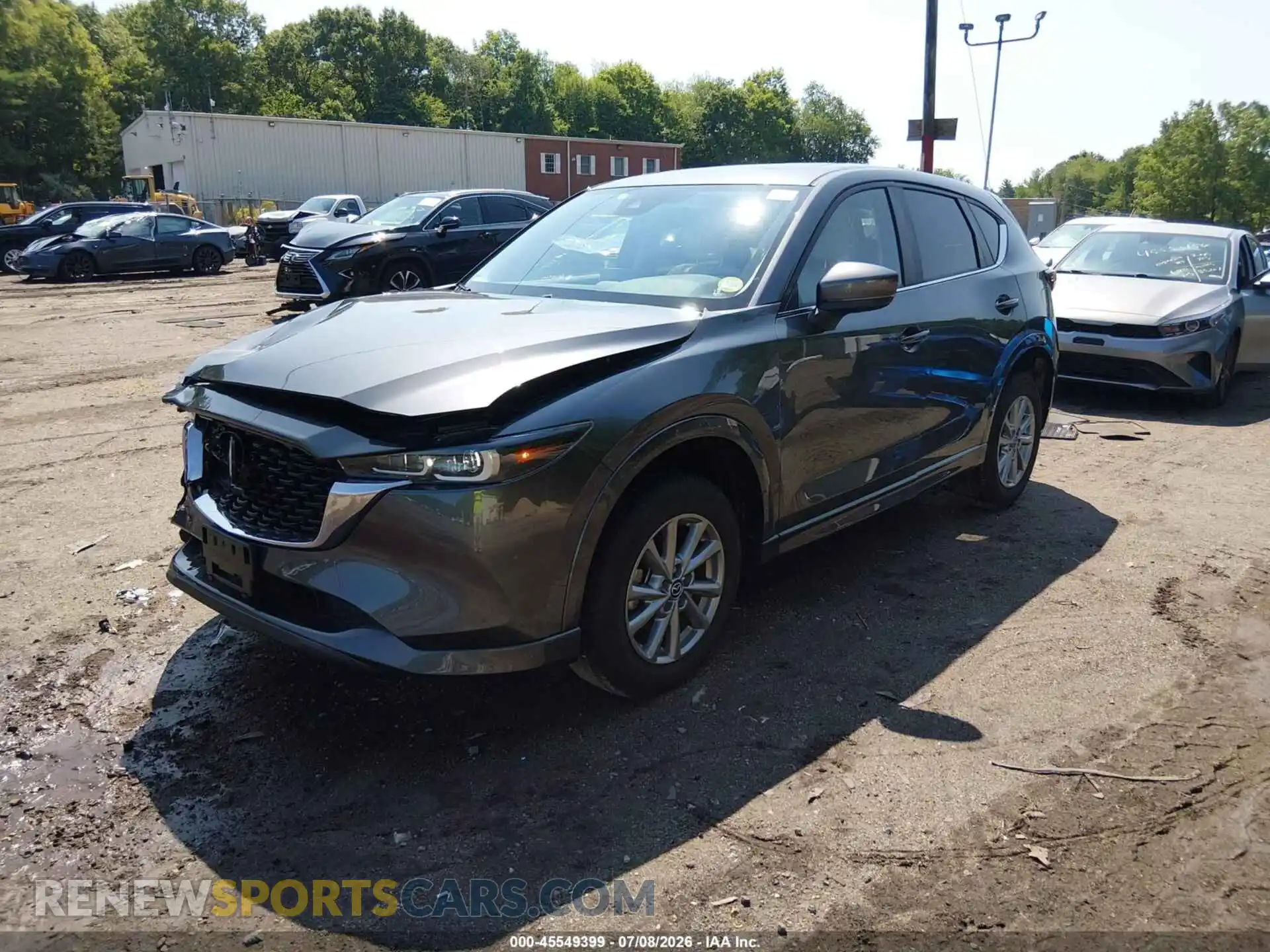 2 fotografías del automóvil dañado JM3KFBCL9S0543611 MAZDA CX-5 2025