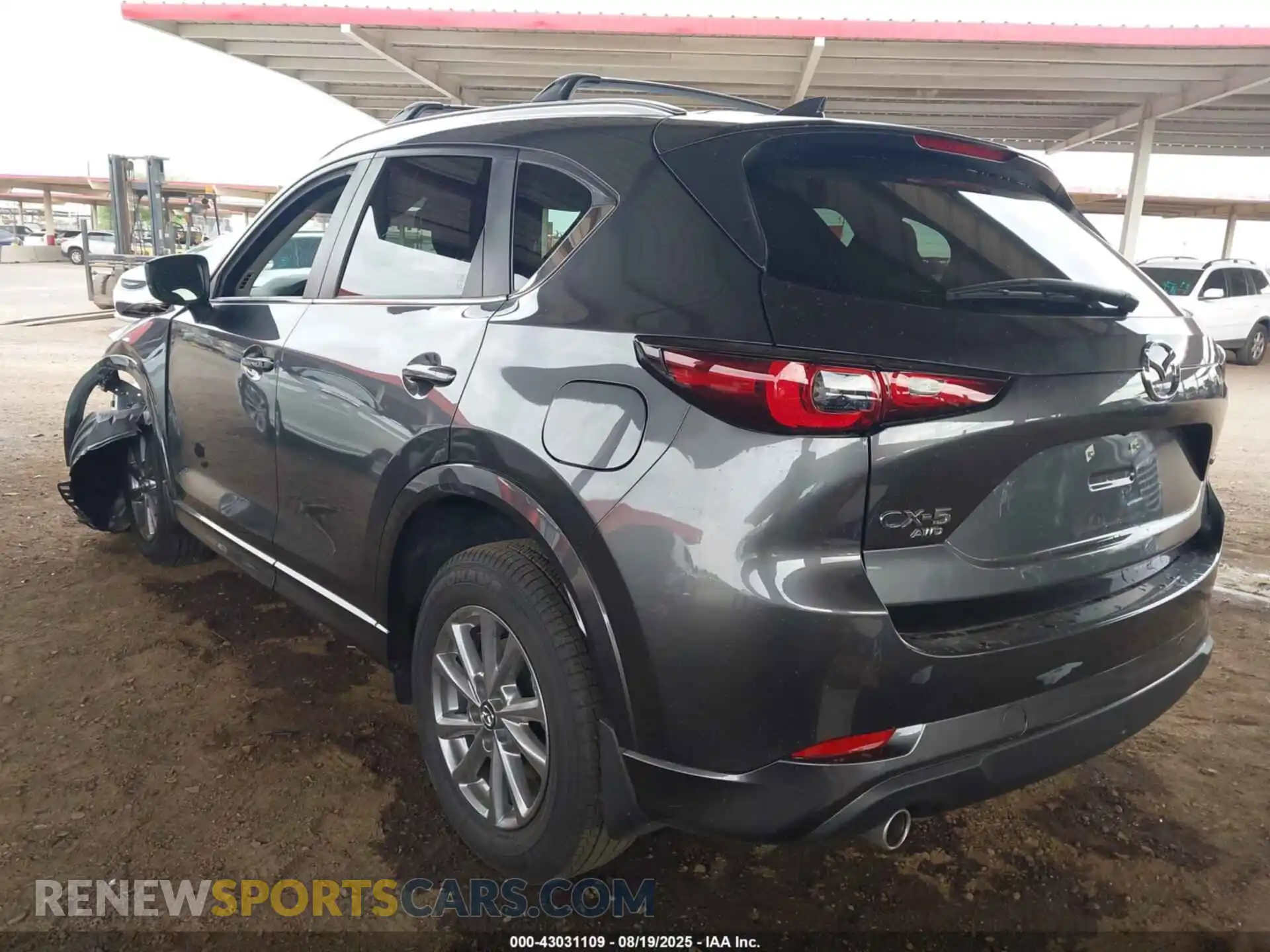 3 Photograph of a damaged car JM3KFBCLXS0541138 MAZDA CX-5 2025