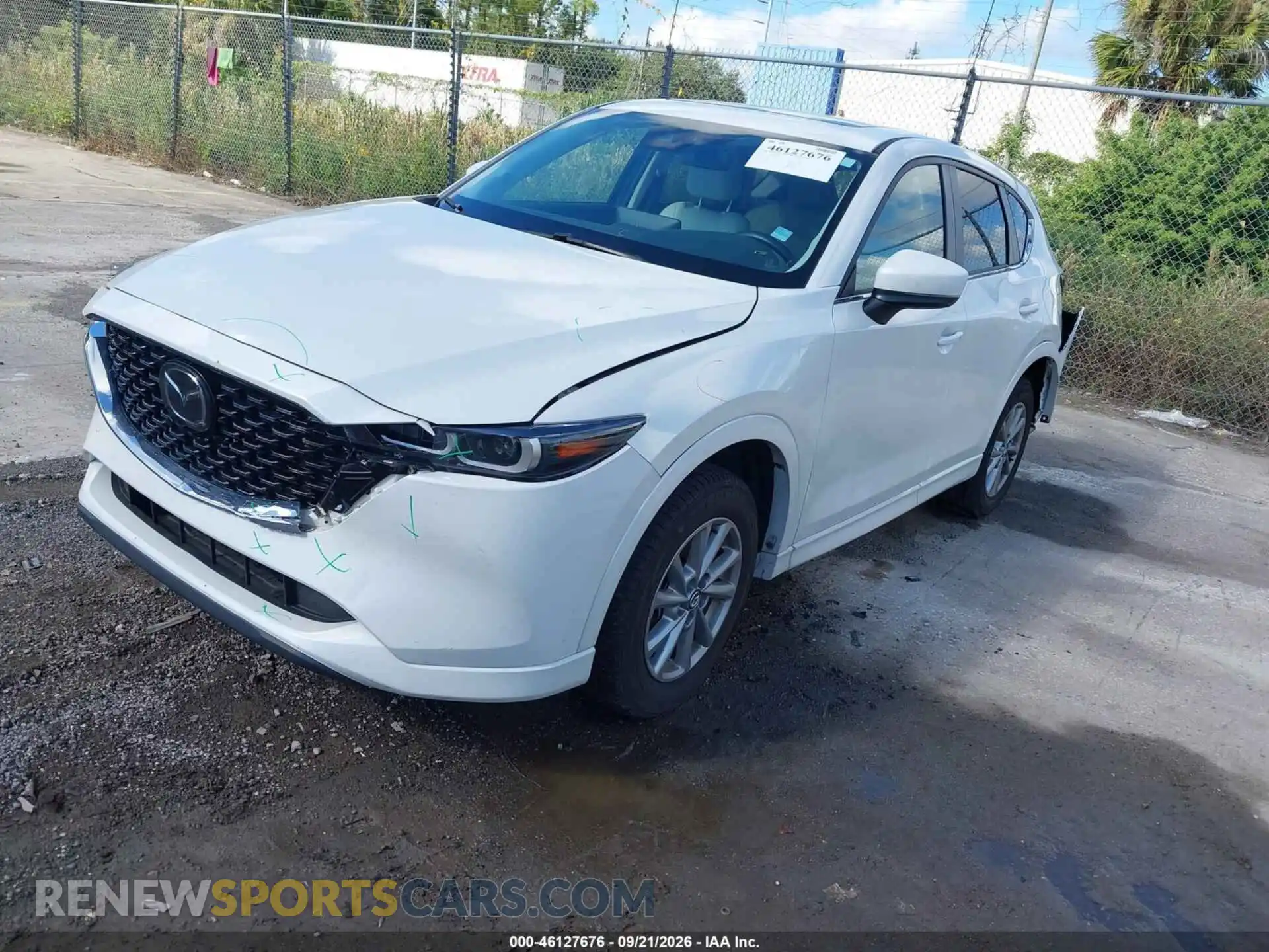 2 Photograph of a damaged car JM3KFBCLXS0553239 MAZDA CX-5 2025