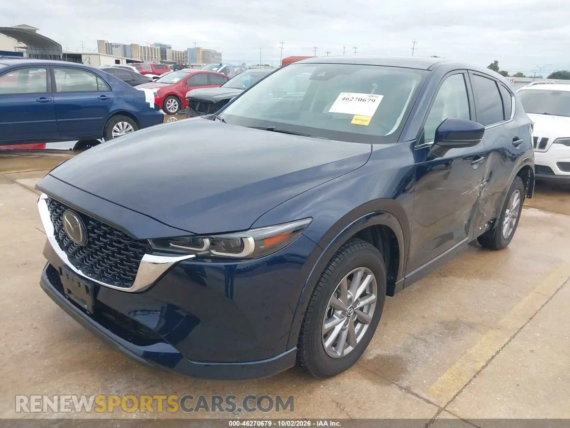 2 fotografías del automóvil dañado JM3KFBCLXS0608157 MAZDA CX-5 2025
