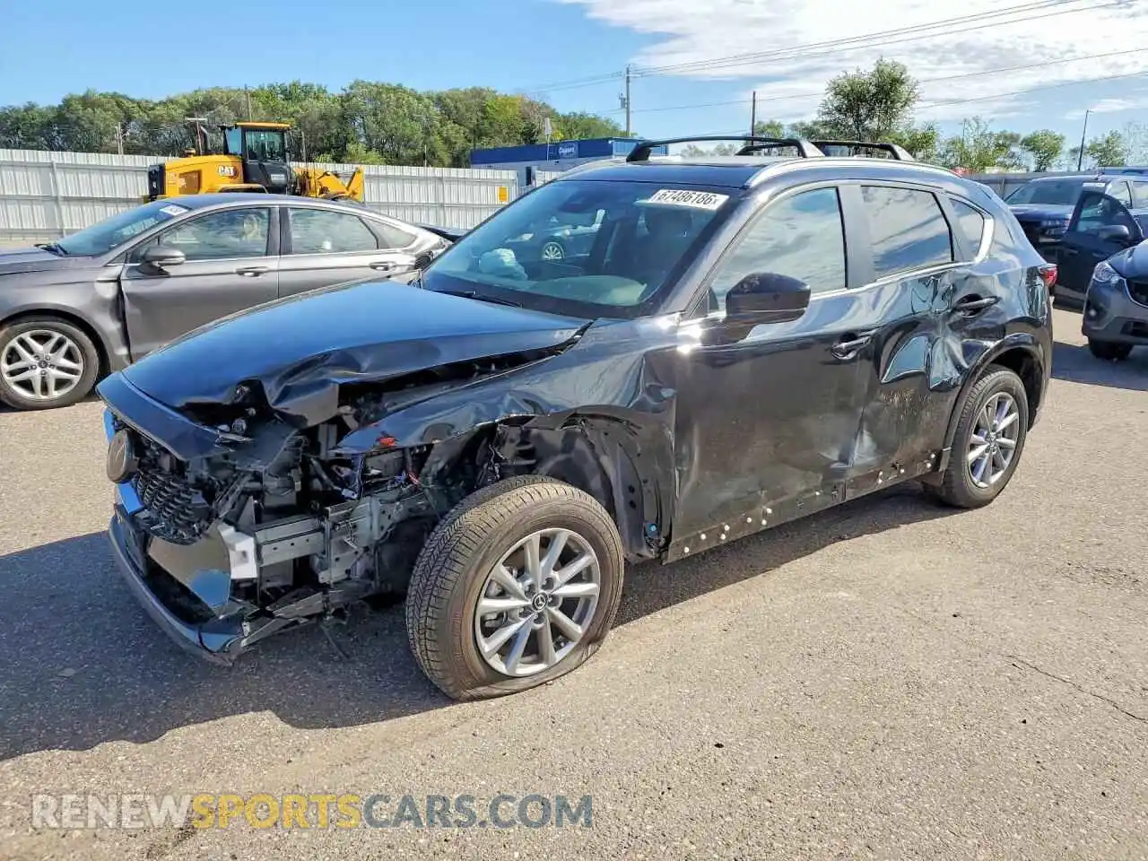 1 Photograph of a damaged car JM3KFBCLXS0646987 MAZDA CX-5 2025