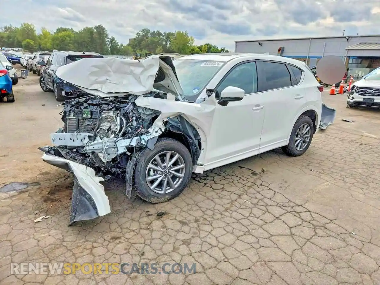 1 Фотография поврежденного автомобиля JM3KFBCLXS0650991 MAZDA CX-5 2025