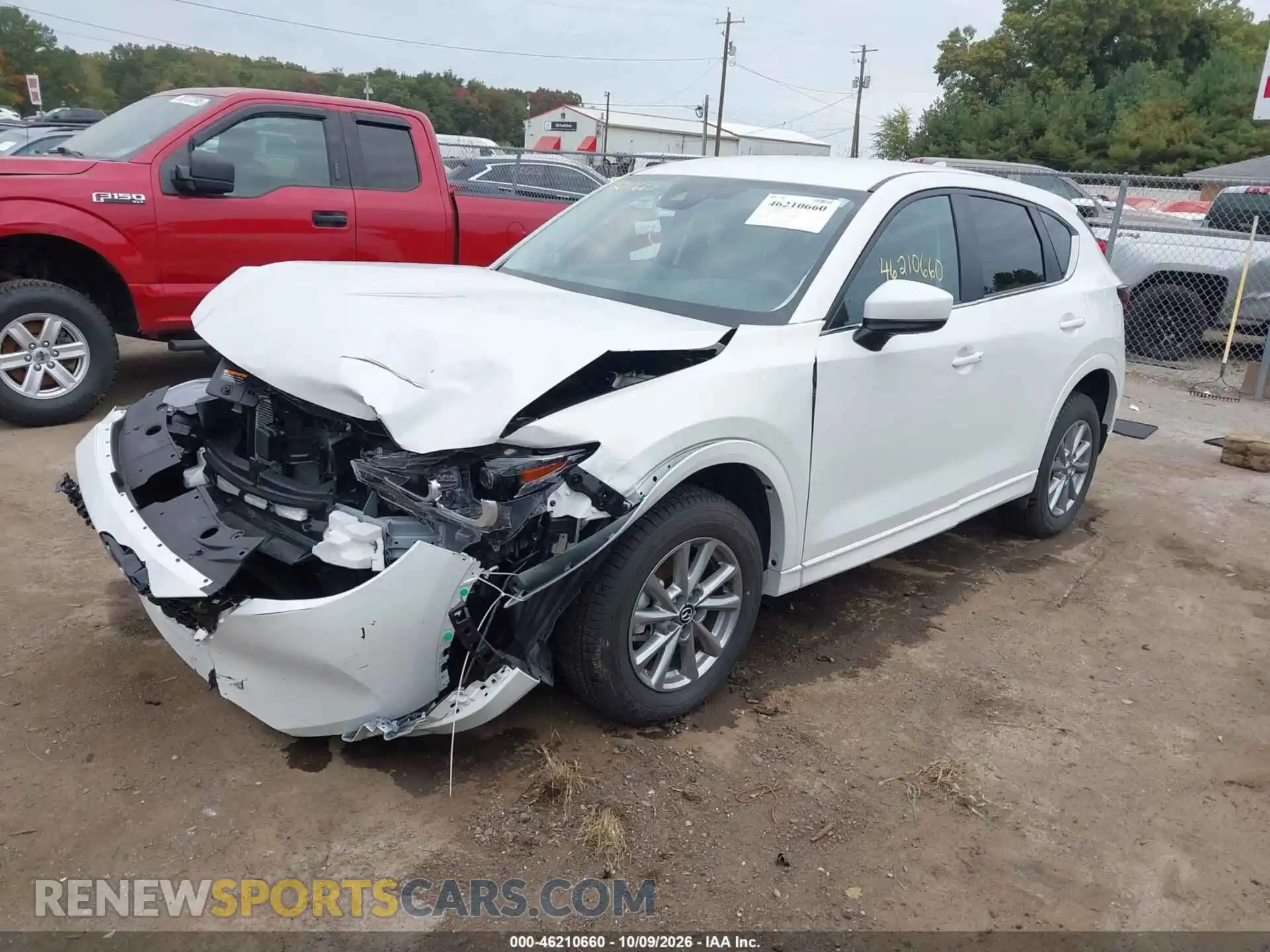 2 fotografías del automóvil dañado JM3KFBCM0S0724167 MAZDA CX-5 2025