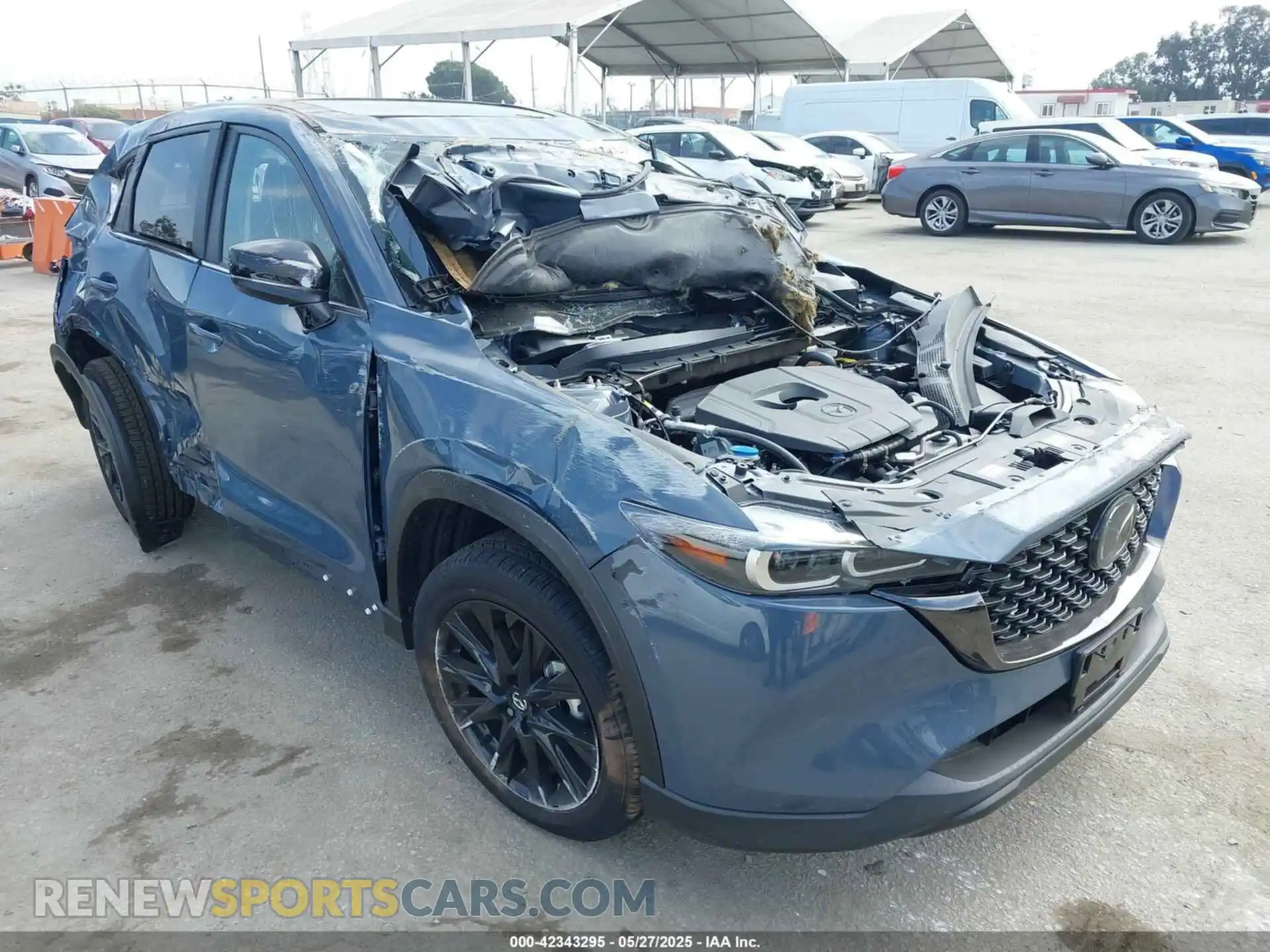 1 Photograph of a damaged car JM3KFBCM1S0636678 MAZDA CX-5 2025