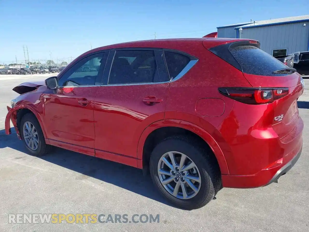 2 fotografías del automóvil dañado JM3KFBCM1S0695360 MAZDA CX-5 2025