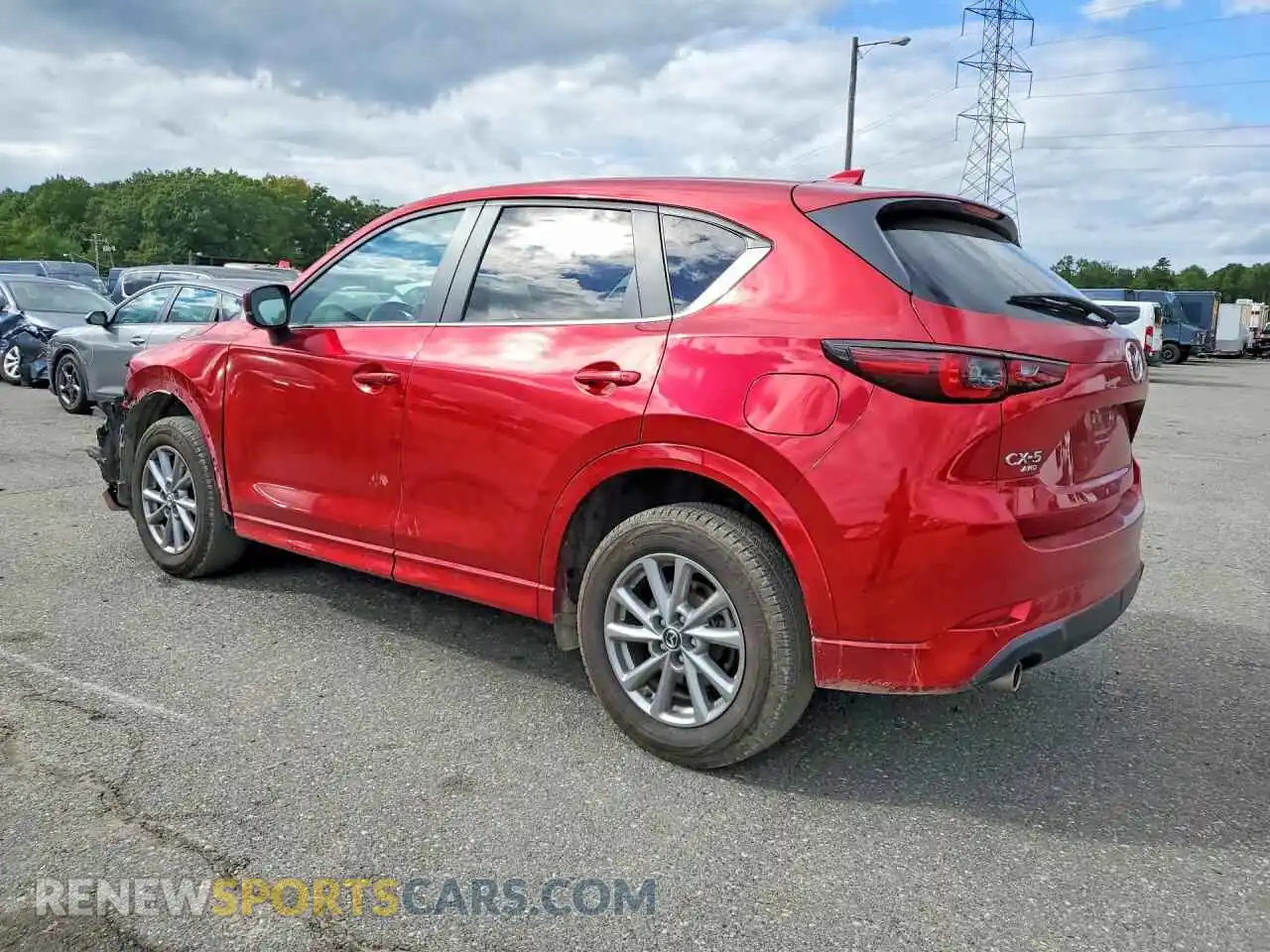 2 Photograph of a damaged car JM3KFBCM1S0698081 MAZDA CX-5 2025